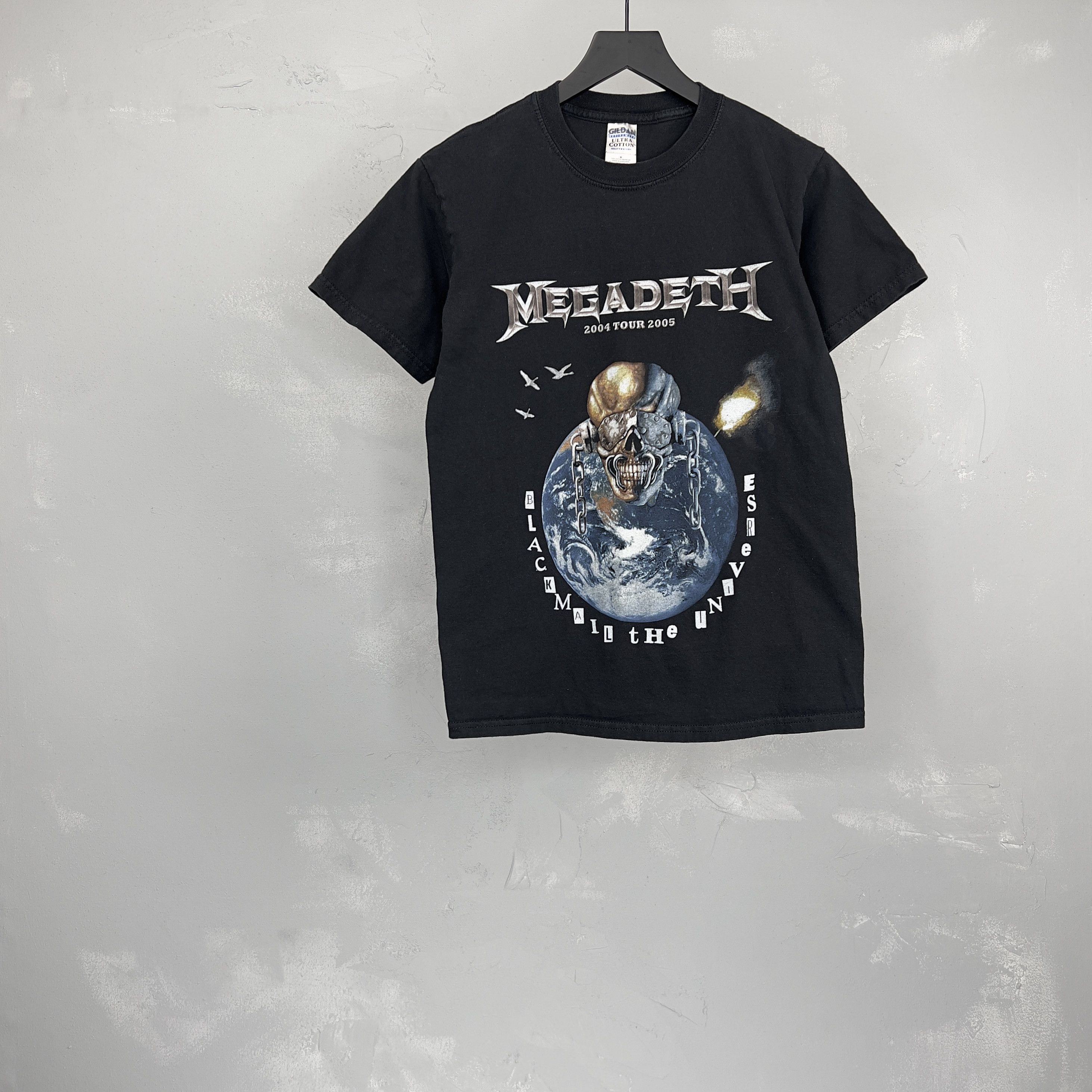 Megadeth 2005 Tour Tee Medium top