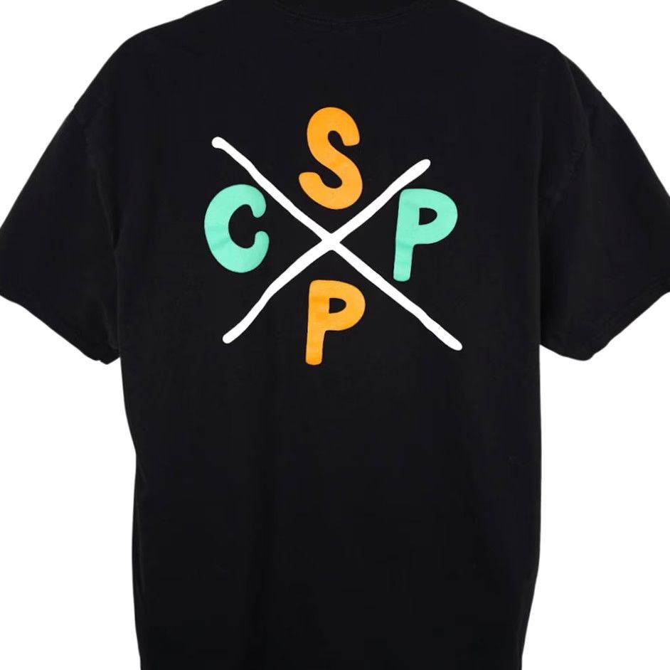 Gildan Clayton Patterson T Shirt Mens XL Black Scarrs Pizza Collab Art Tee Las Vegas Mens XL Black Size US XL / EU 56 / 4 - 4 Thumbnail