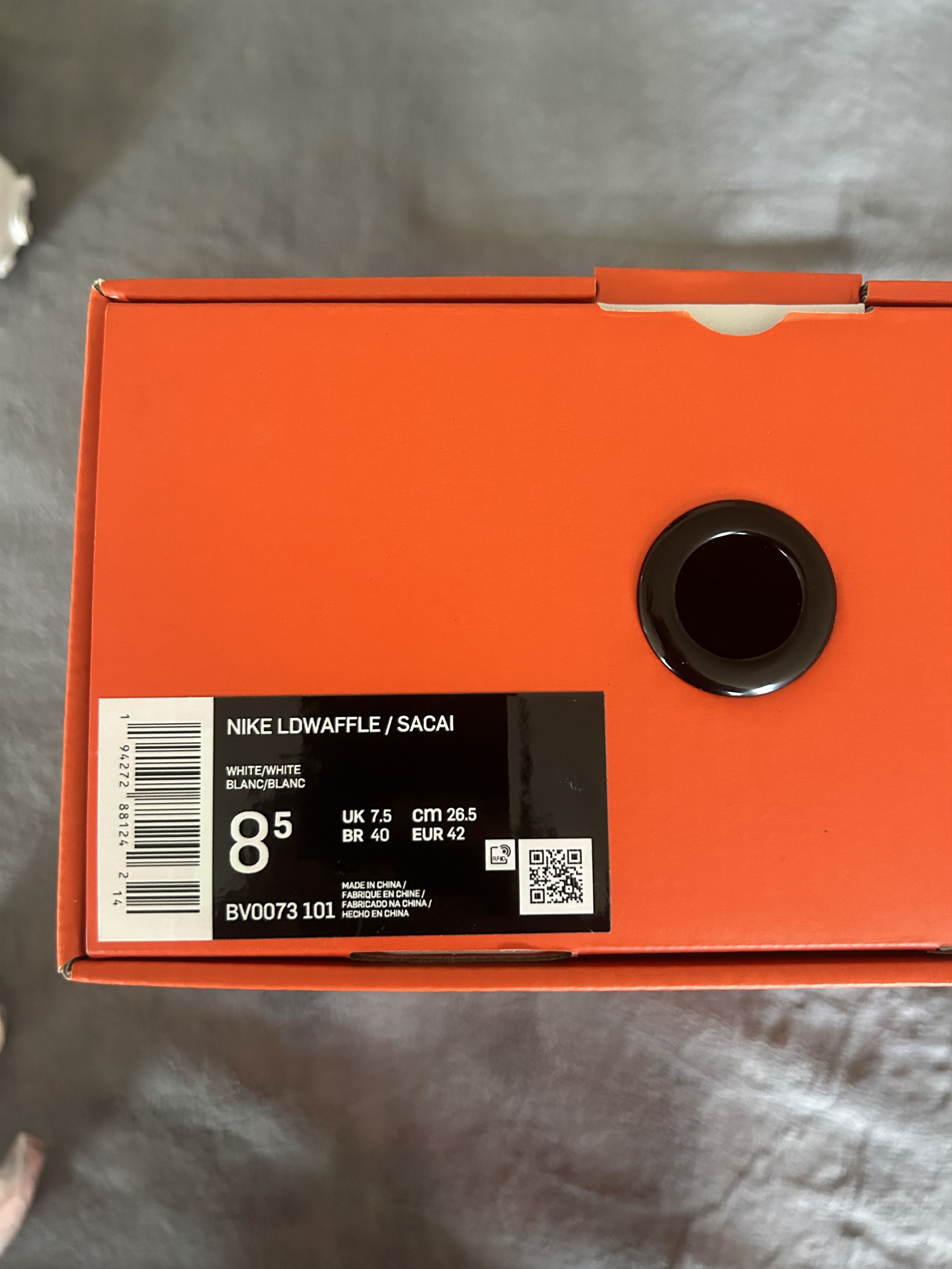 Nike × Sacai Nike x Sacai LDwaffle White Size US 8.5 / EU 41-42 - 5 Thumbnail