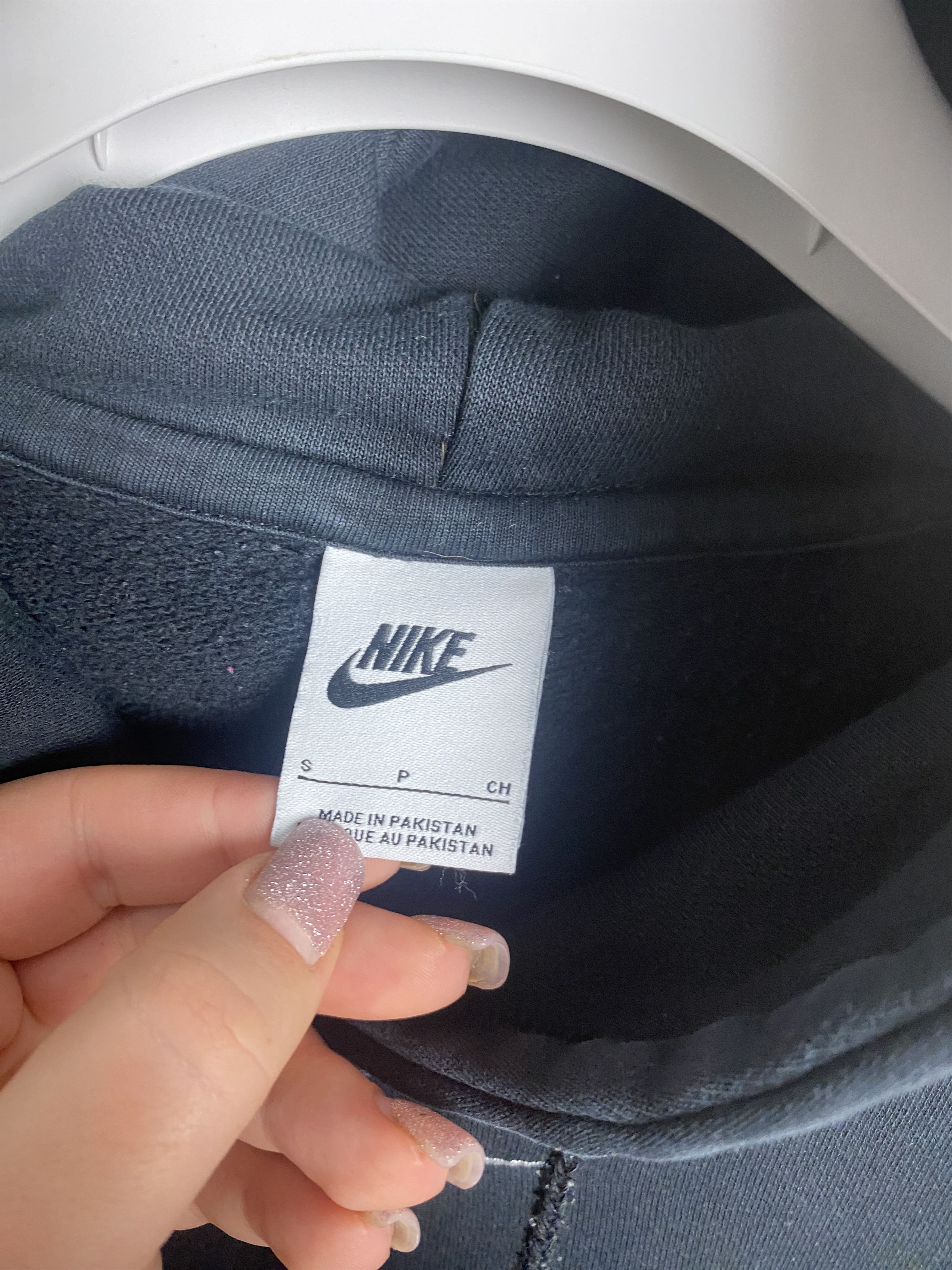 Nike Nike center swoosh hoodie casual skate rap hip hop Size US S / EU 44-46 / 1 - 3 Thumbnail