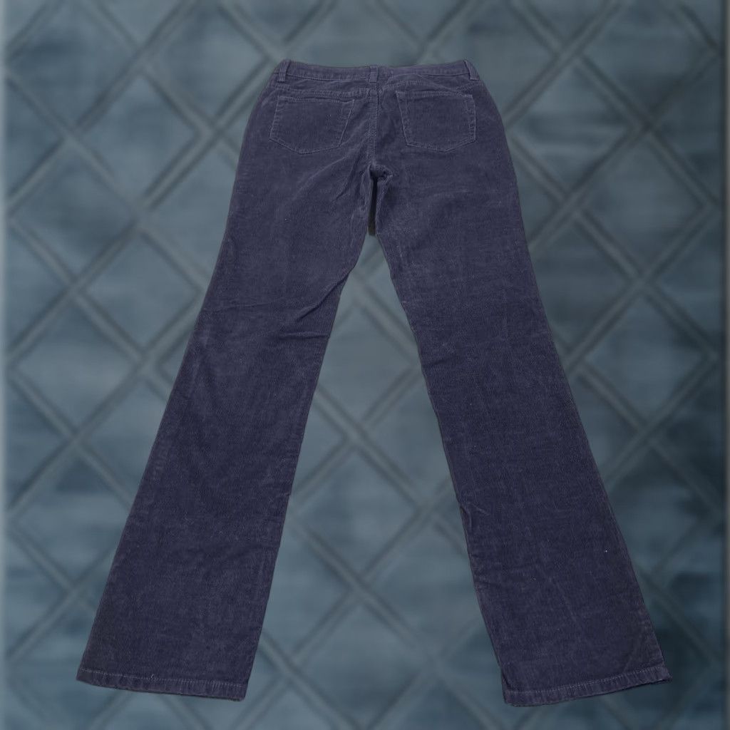 Vintage St. John's Bay Jeans Womens 4 Blue Corduroy Straight Stretch Mid Rise Pants Shirt? Size 27" / US 4 / IT 40 - 1 Thumbnail