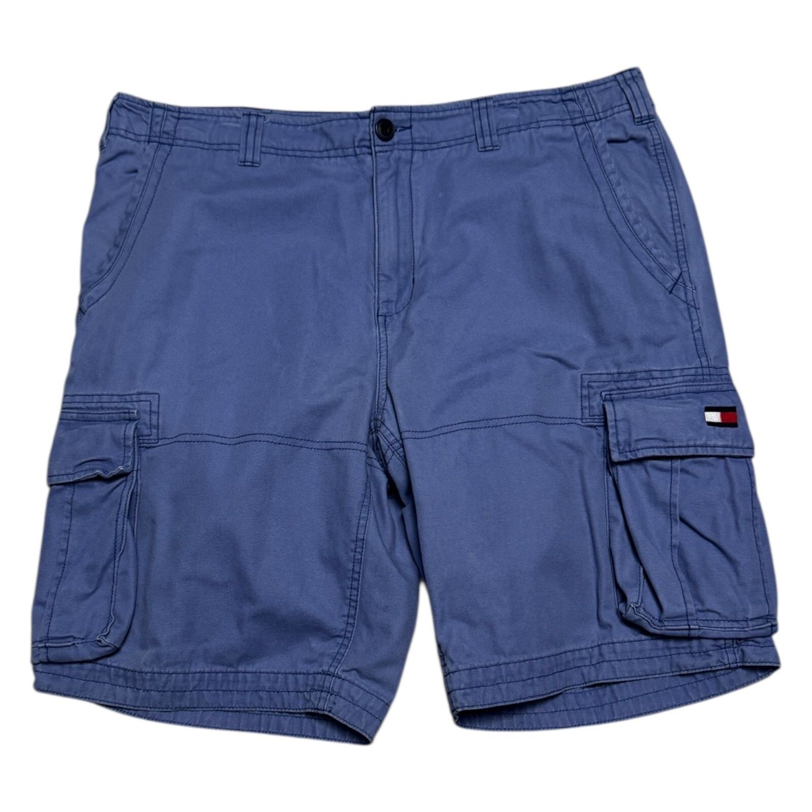 Tommy Hilfiger TOMMY HILFIGER Cargo Casual Summer Blue Shorts Mens 38" / XL Size US 38 / EU 54 - 1 Thumbnail
