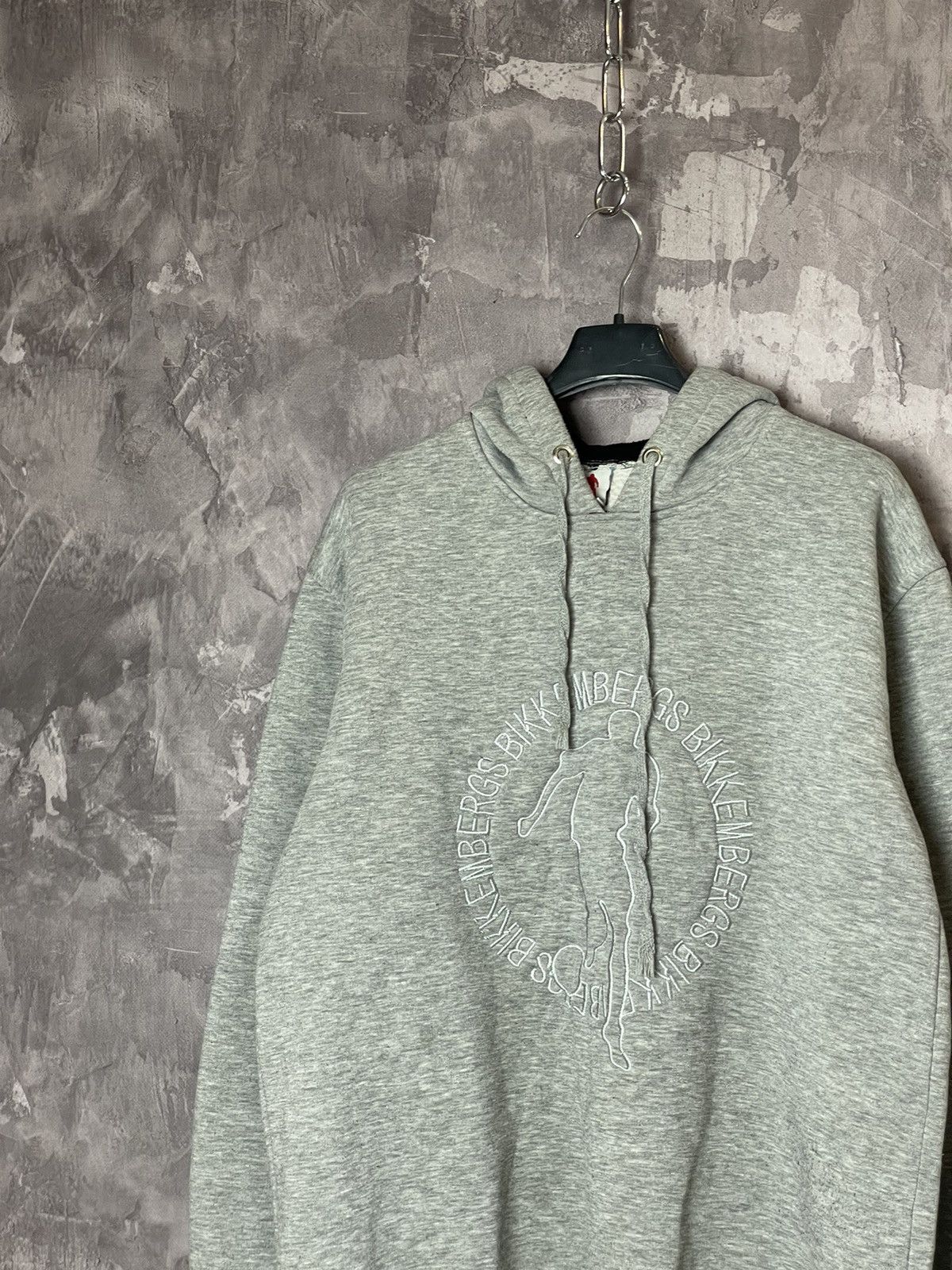 Dirk Bikkembergs × Vintage Dirk Bikkemberg vintage football embroidered logo hoodie Size US L / EU 52-54 / 3 - 4 Thumbnail