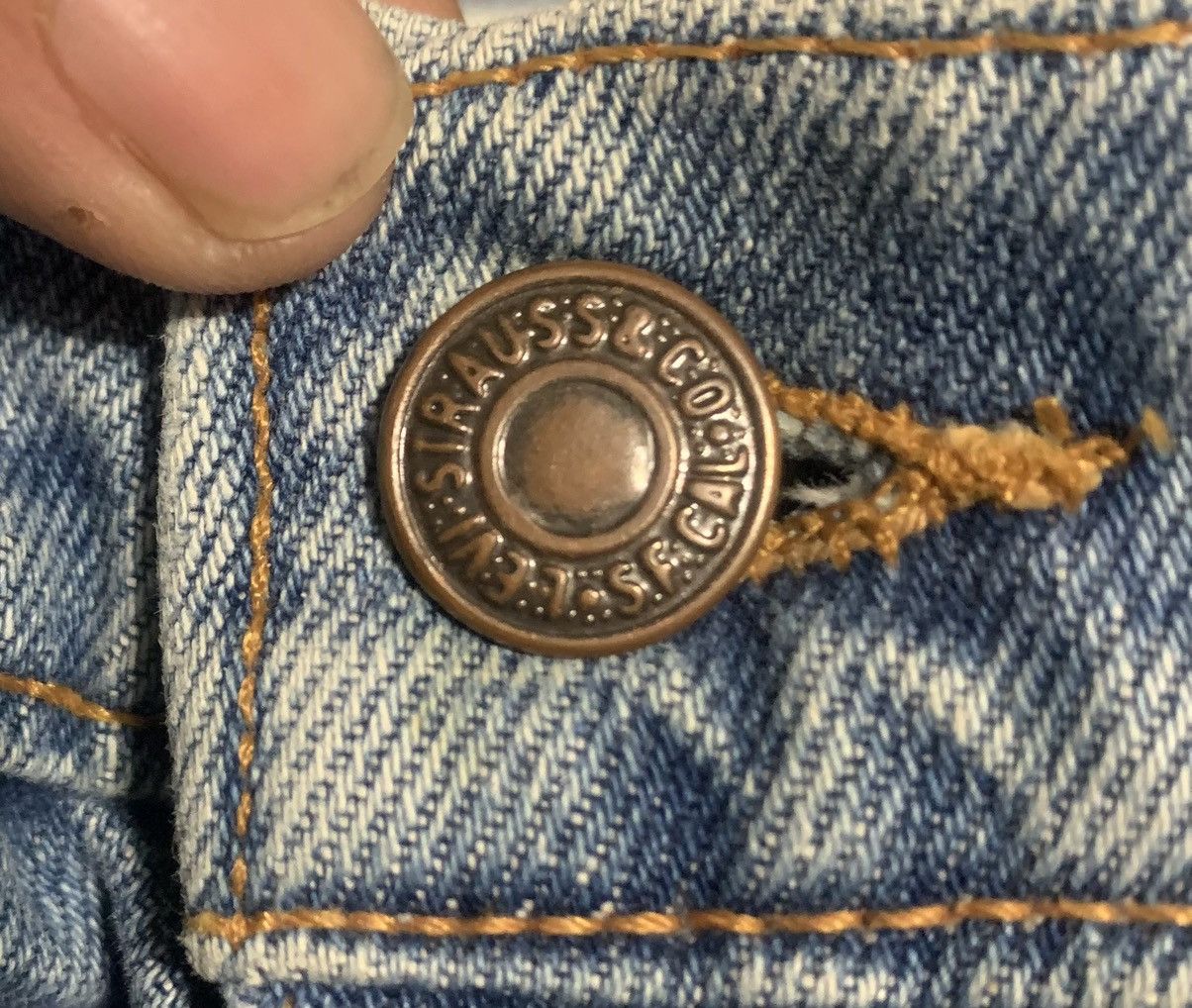 Levi's Vintage Levis 607 Relaxed Tapered Jeans Size US 33 - 5 Thumbnail