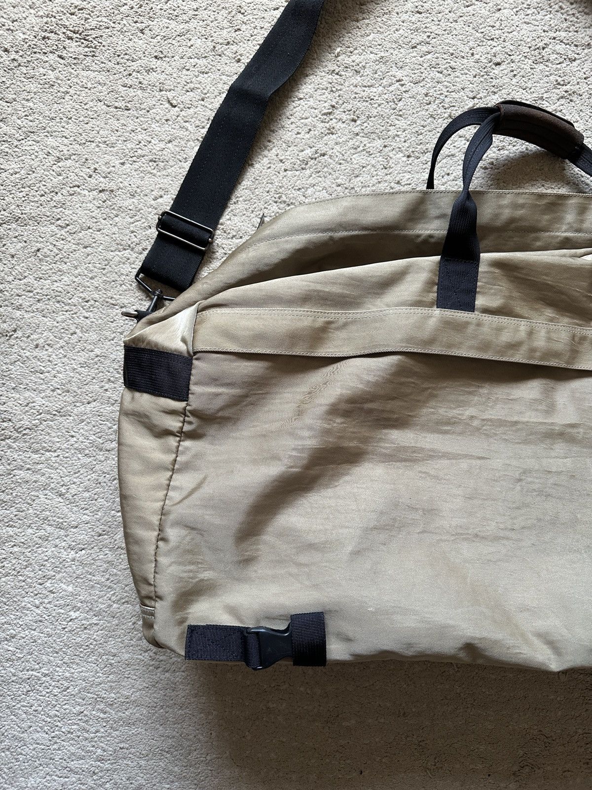 Yohji Yamamoto 1990s YSACCS POUR HOMME YOHJI YAMAMOTO Nylon Duffle Bag Size ONE SIZE - 10 Thumbnail