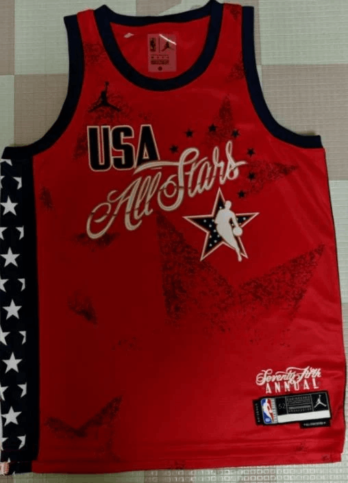 NBA 2026 NBA All Star #5 Anthony Edwards Jersey Size US XL / EU 56 / 4 - 2 Thumbnail