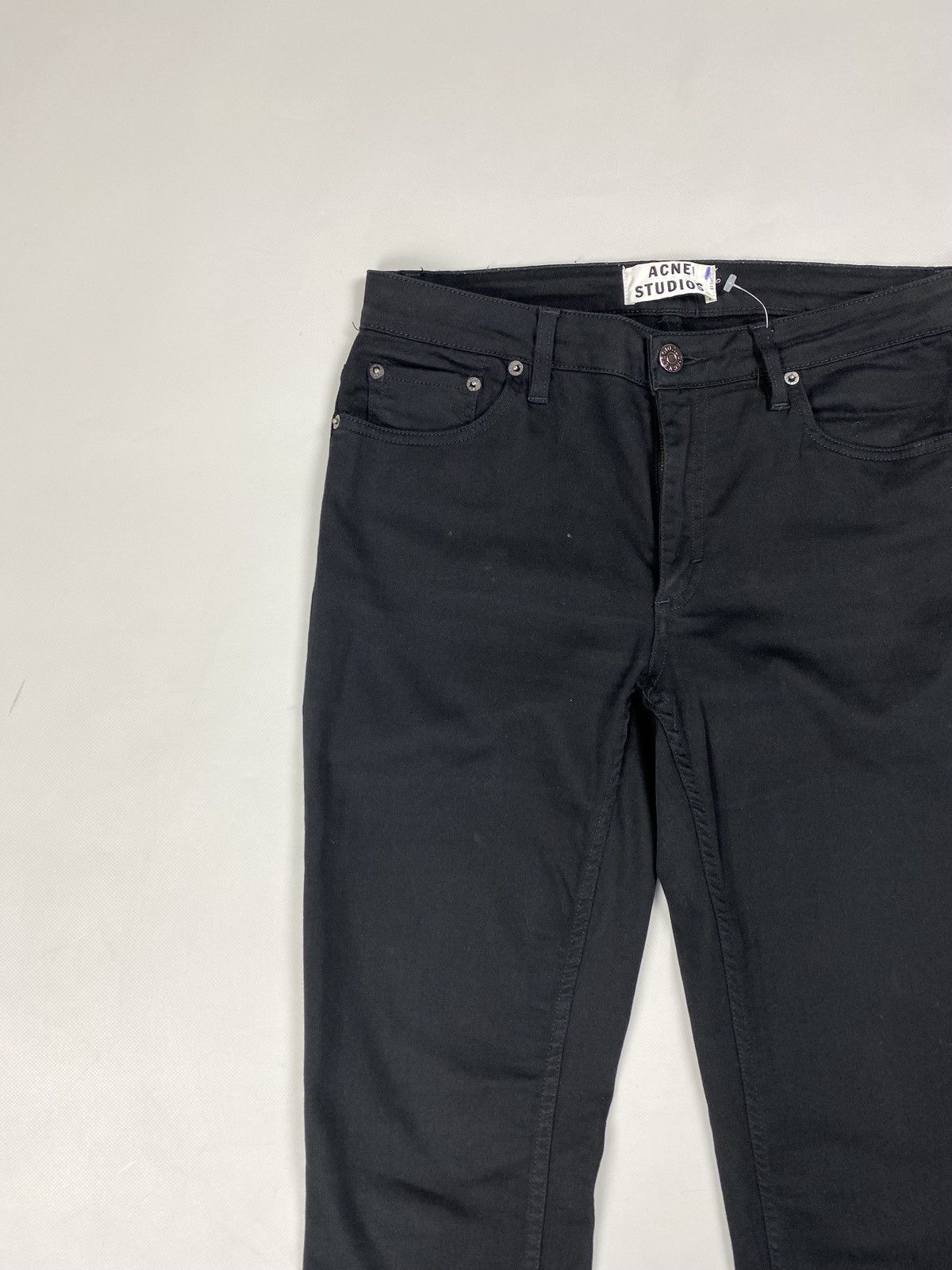 Acne Studios Acne Studios Flex Black ladies jeans pants size 29 / 32 Size 29" - 8 Thumbnail