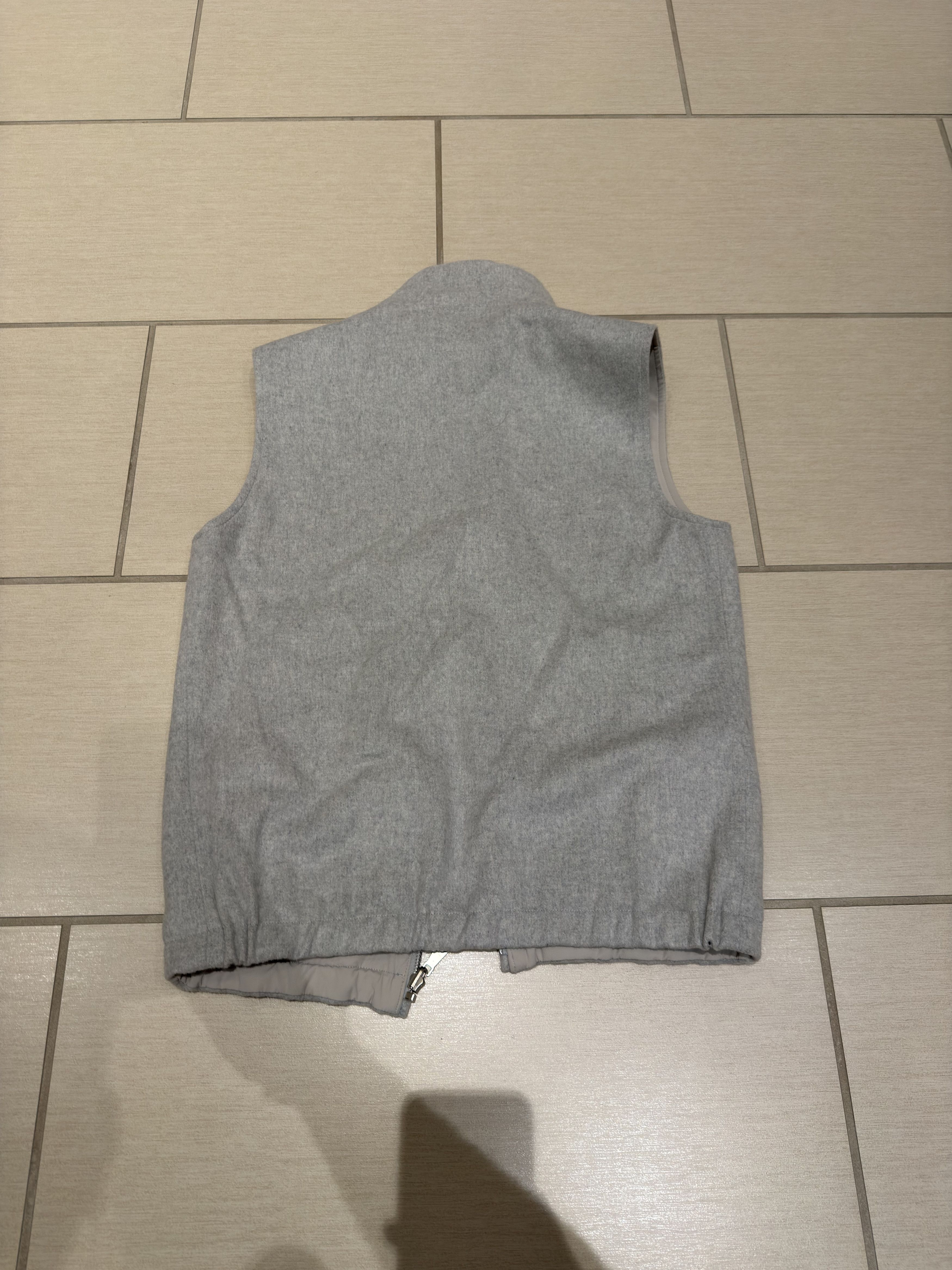 Other Reversible Technical–Wool Vest, Two-Way Zip, Light Grey Size US M / EU 48-50 / 2 - 6 Thumbnail