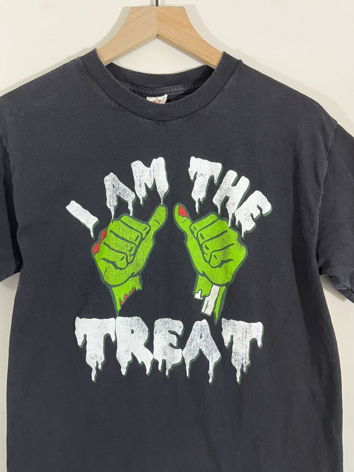 Vintage Vintage Faded Black Zombie Sex Joke Tee Size US M / EU 48-50 / 2 - 1 Thumbnail