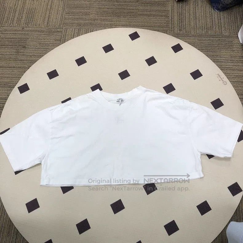 Loewe Loewe White short-sleeve T-shirt, size S Size S / US 4 / IT 40 - 1 Thumbnail