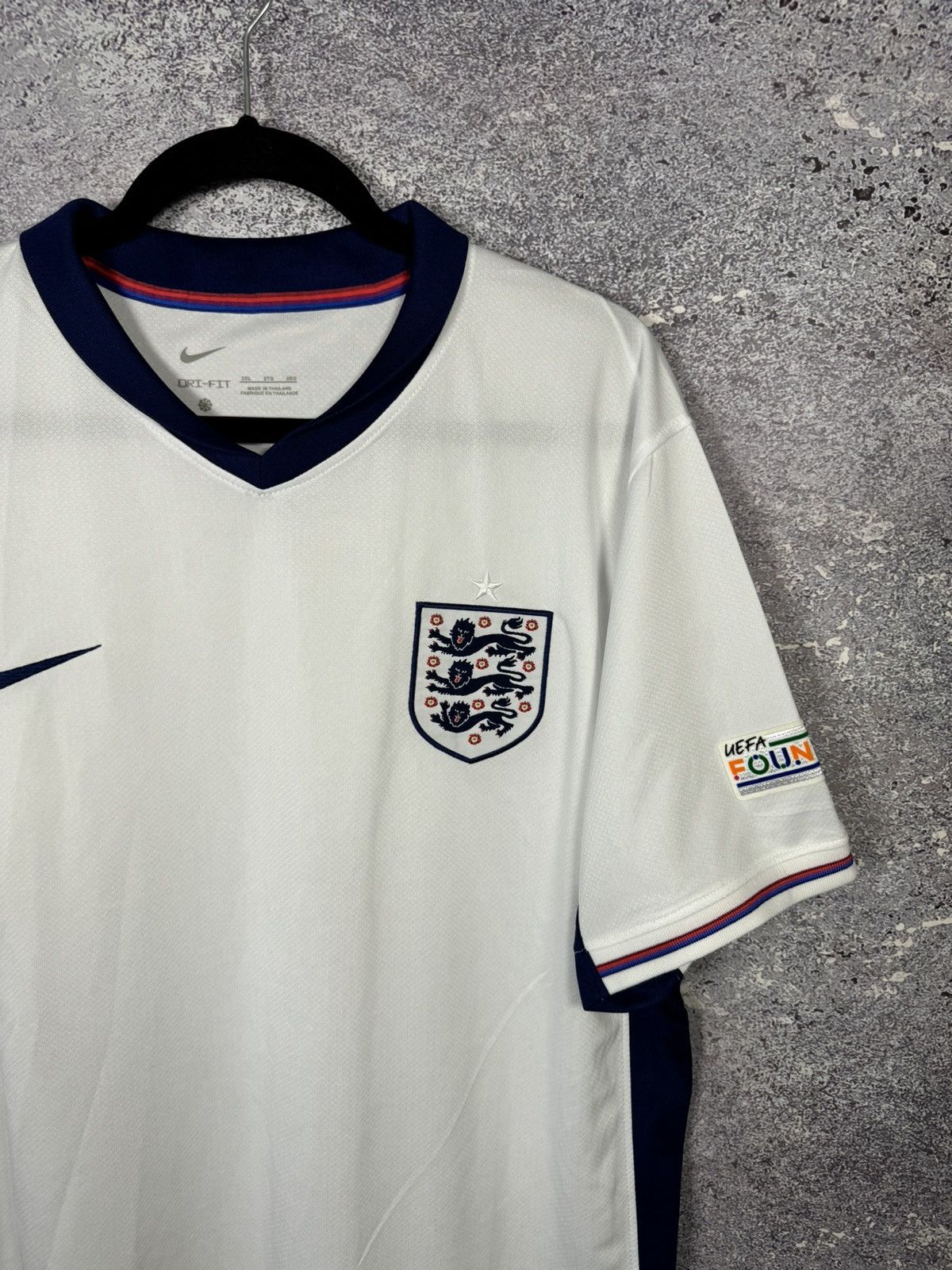 Vintage England National Team 2024 Home Soccer Jersey Size US XXL / EU 58 / 5 - 2 Thumbnail