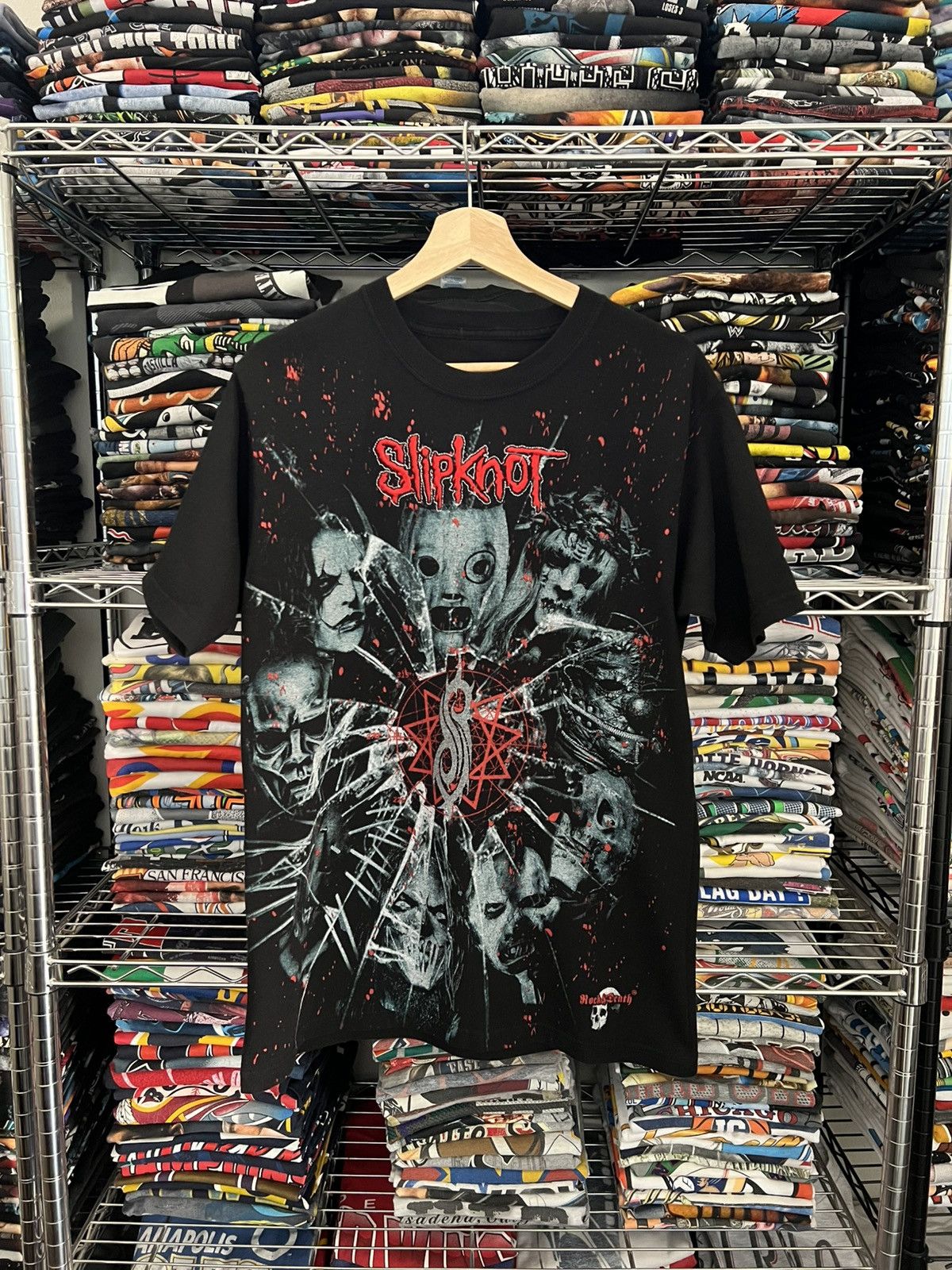 2000s Slipknot All Over Print Embroidered Mexican Bootleg