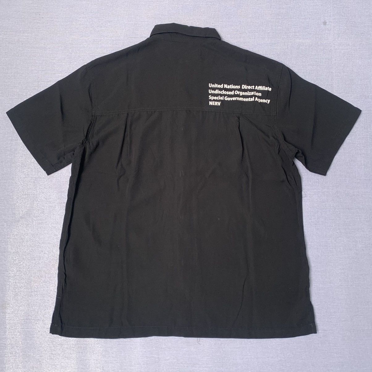 Anime × Cartoon Network × Vintage evangelion nerv shirt button up Size US M / EU 48-50 / 2 - 2 Thumbnail