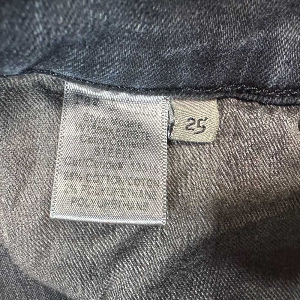Rag & Bone Rag & Bone Capri Skinny Cropped Distressed Steele Jeans Siz Size 25" / US 0 / IT 36 - 7 Thumbnail