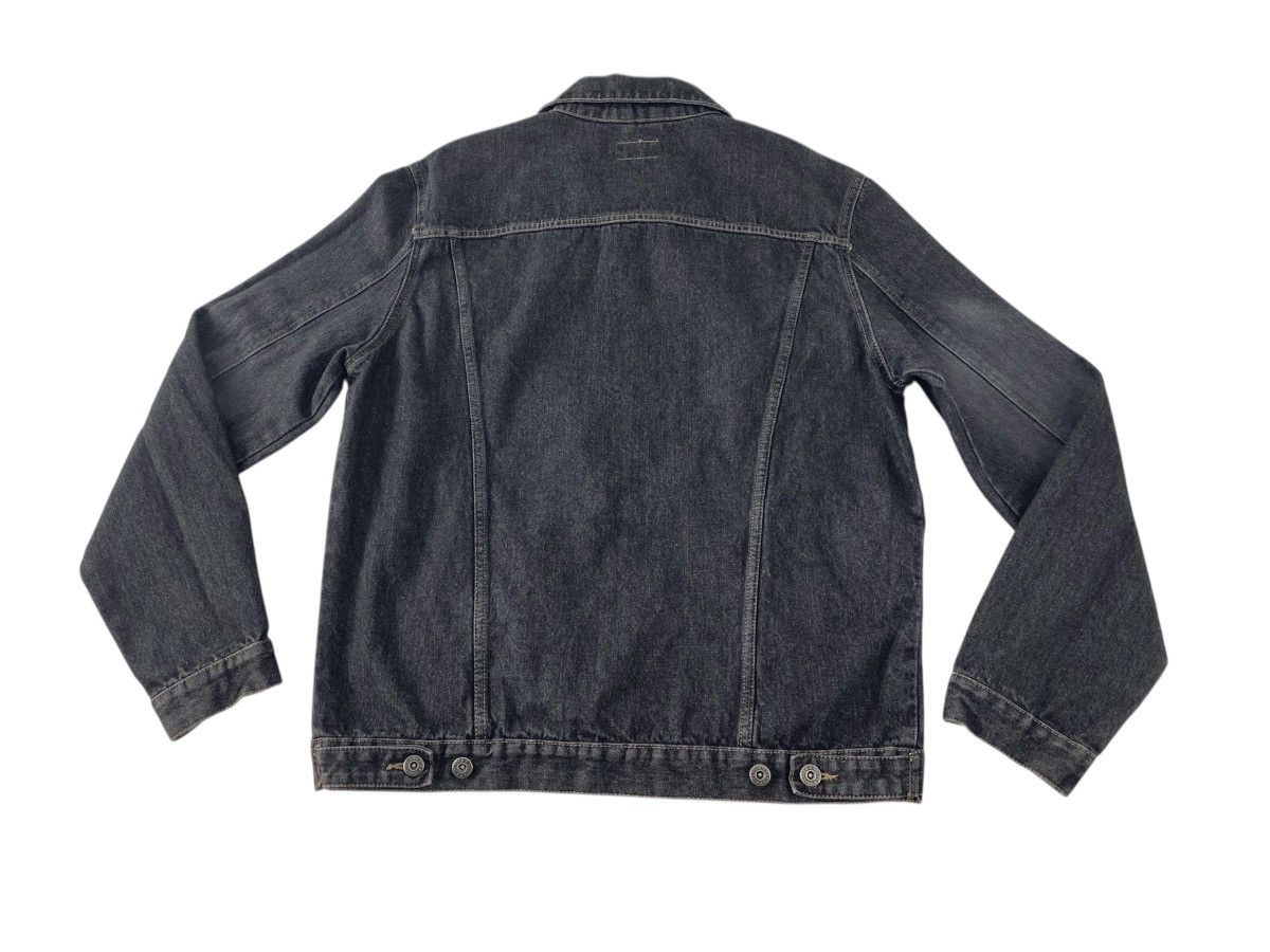 s.Oliver Hype S.Oliver Black Denim Jeans Trucker Jacket Size US XL / EU 56 / 4 - 2 Thumbnail