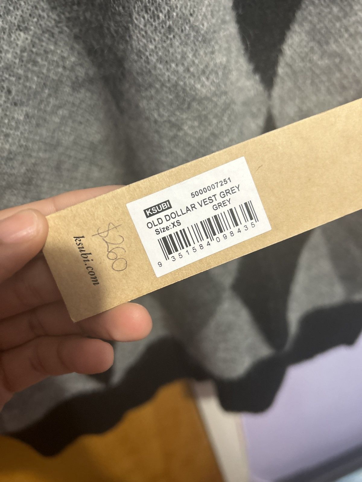 Ksubi OLD DOLLAR KSUBI SWEATER VEST Size US XS / EU 42 / 0 - 3 Thumbnail