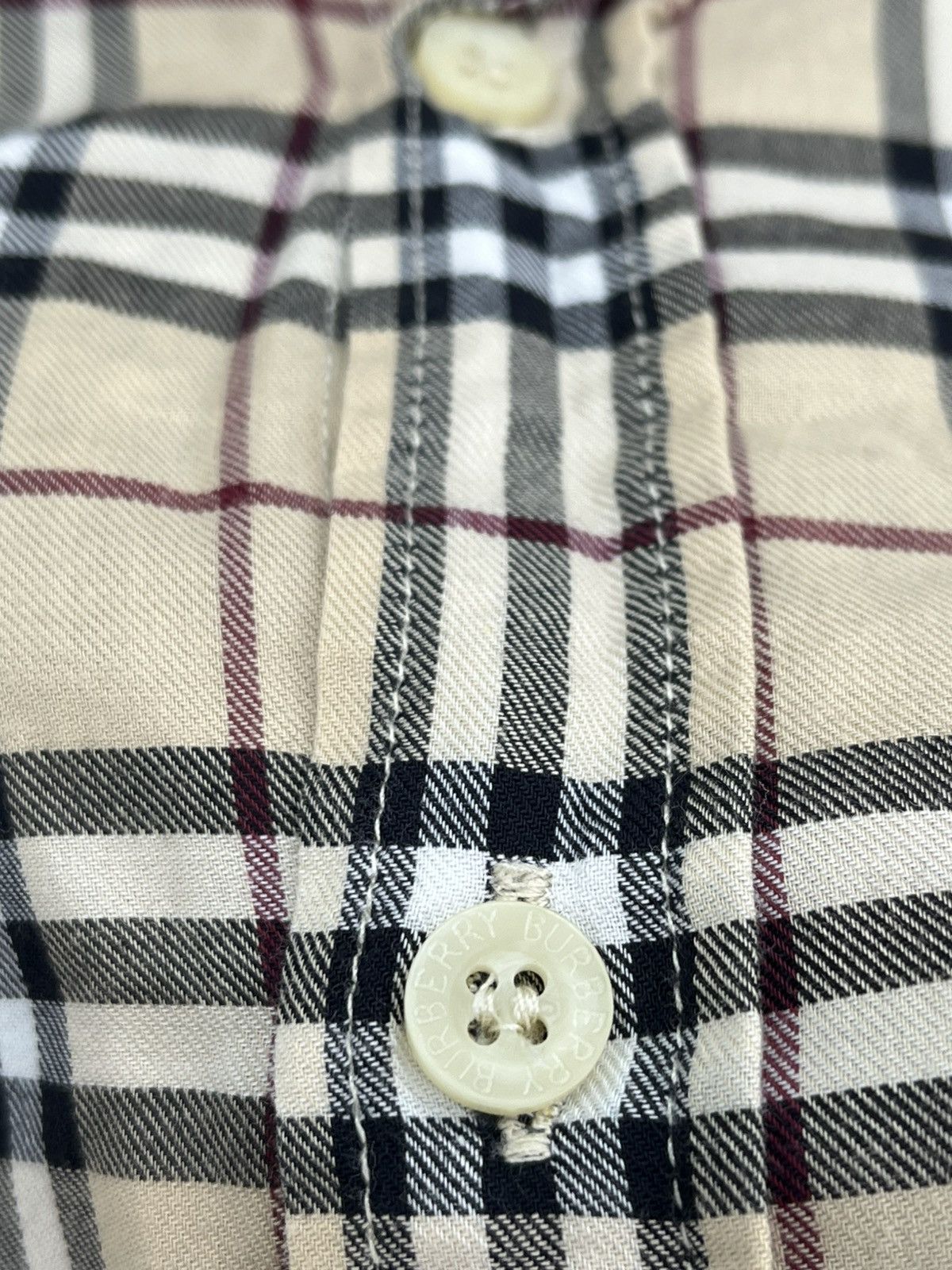 Burberry Burberry Nova Check Kids Cotton Shirt Size US XXS / EU 40 - 4 Thumbnail