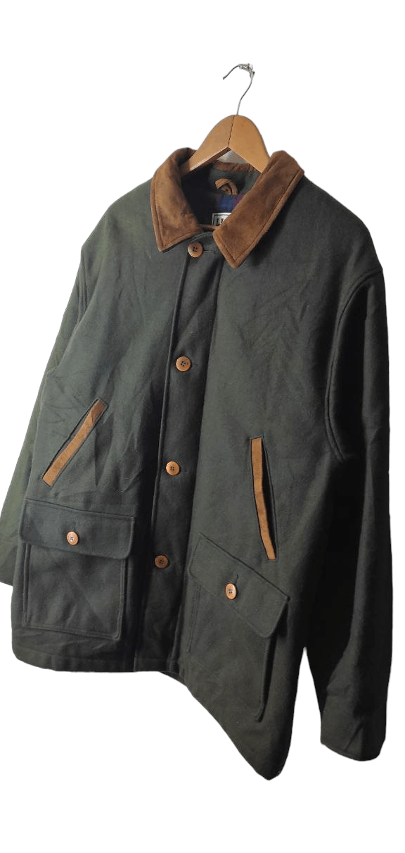 L.L. Bean LL BEAN HEAVY WOOL JACKET MADE IN USA Size US L / EU 52-54 / 3 - 3 Thumbnail