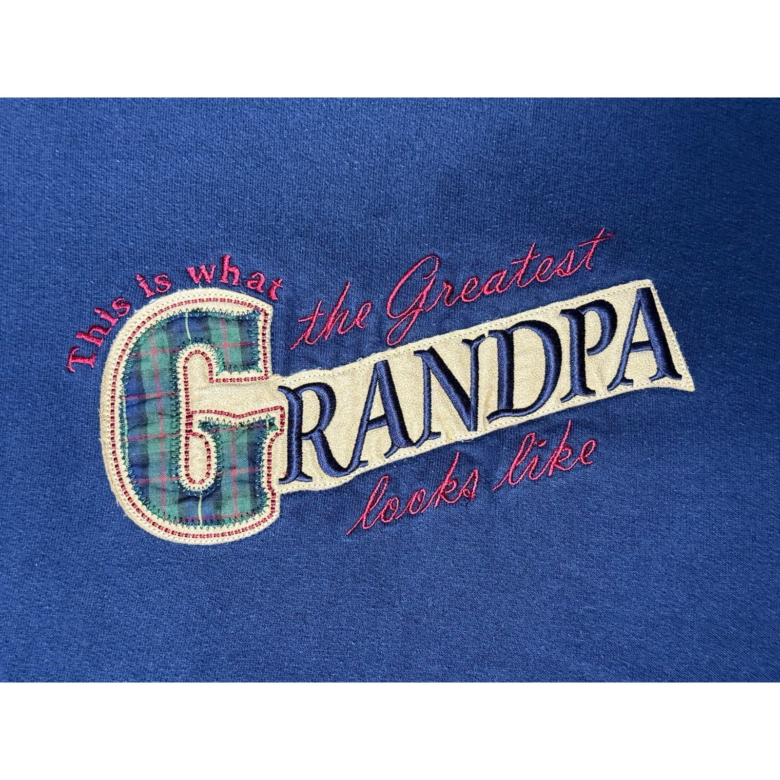 Vintage Vintage Greatest Grandpa Pullover Crewneck Sweatshirt XL Size US XL / EU 56 / 4 - 5 Thumbnail