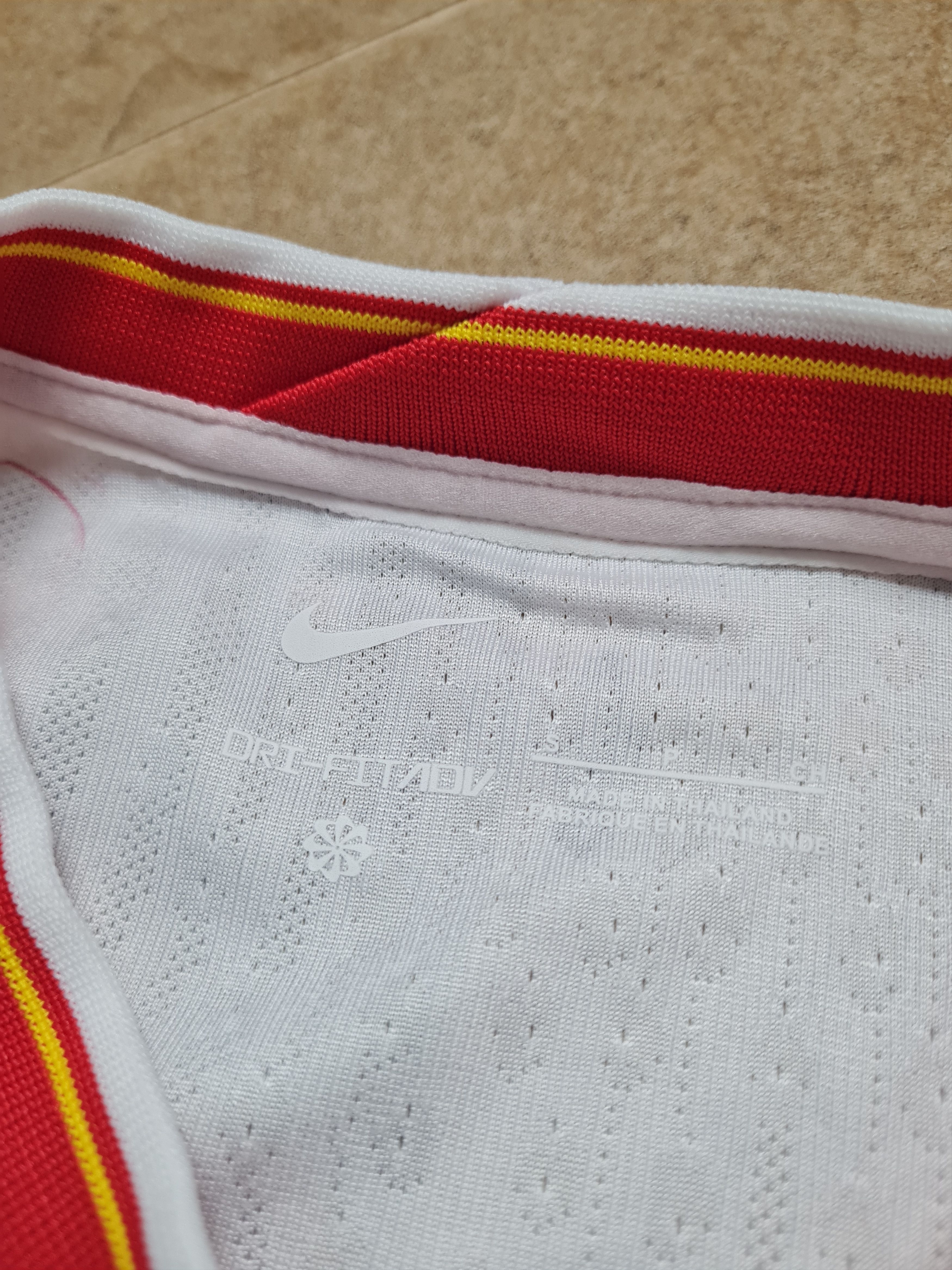 Nike Liverpool FC 2024-25 Third Jersey White Red Size US S / EU 44-46 / 1 - 3 Thumbnail