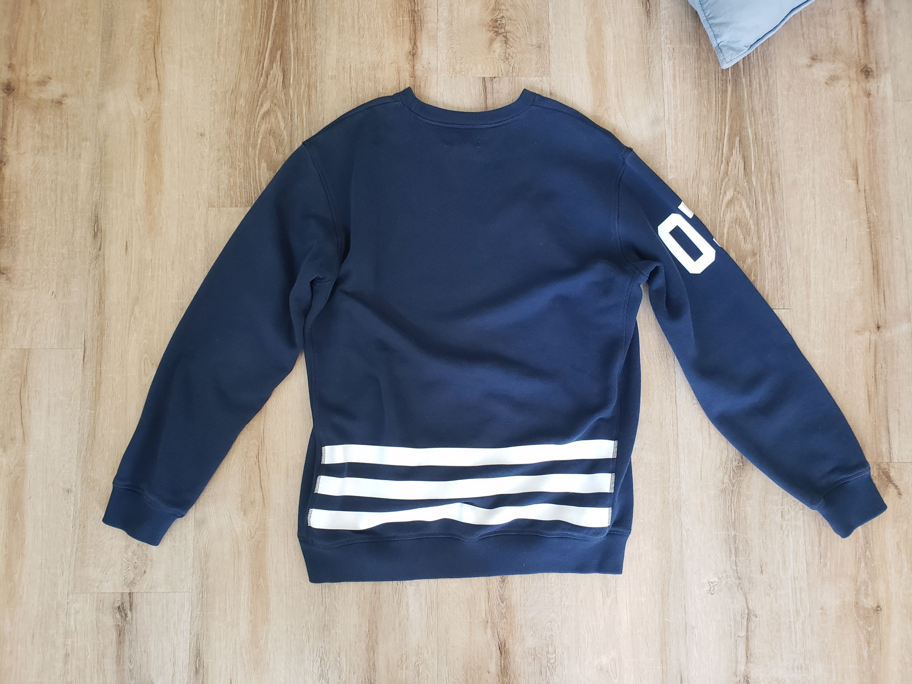 Adidas Classic Adidas Blue Sweatshirt Medium Size US M / EU 48-50 / 2 - 2 Thumbnail