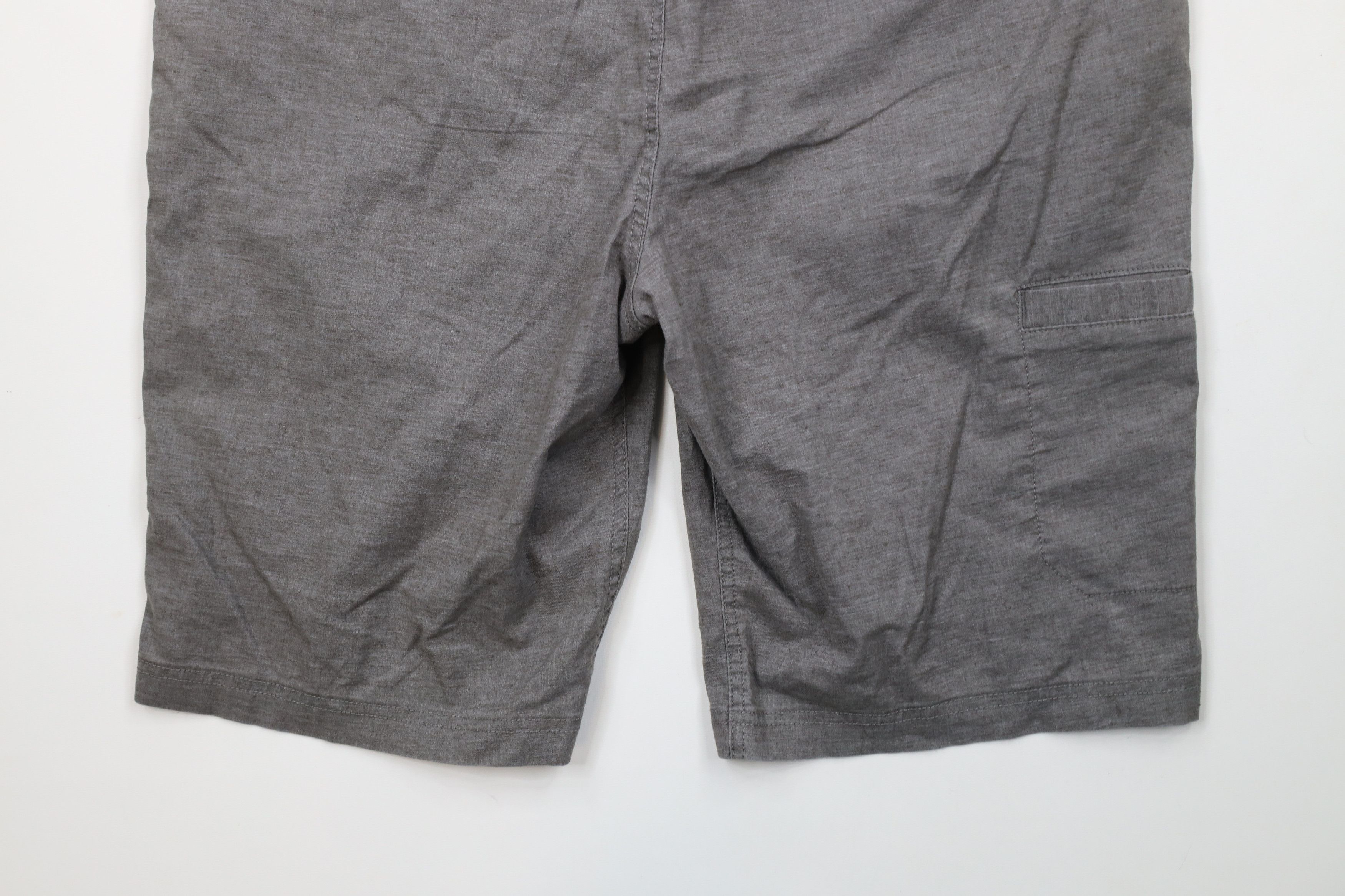 Prana × Vintage prAna Front Hiking Climbing Trail Shorts Heather Gray 11" Size US 44 / EU 60 - 11 Thumbnail