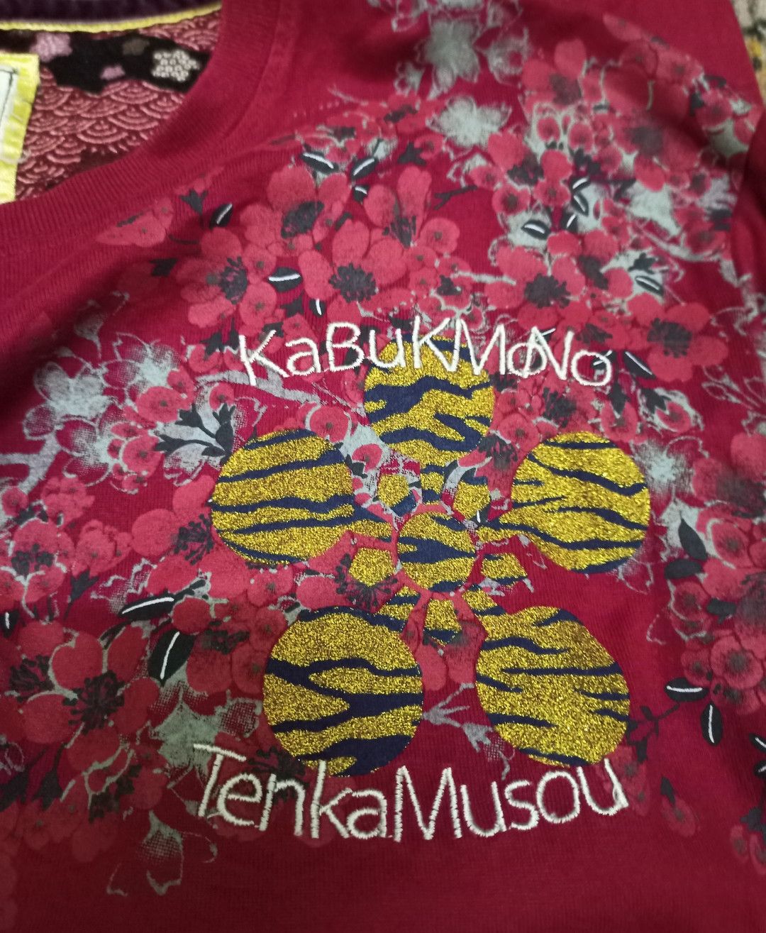 Japanese Brand Kabuki Mono Tenka Musou sukajan tshirt Size US M / EU 48-50 / 2 - 5 Thumbnail