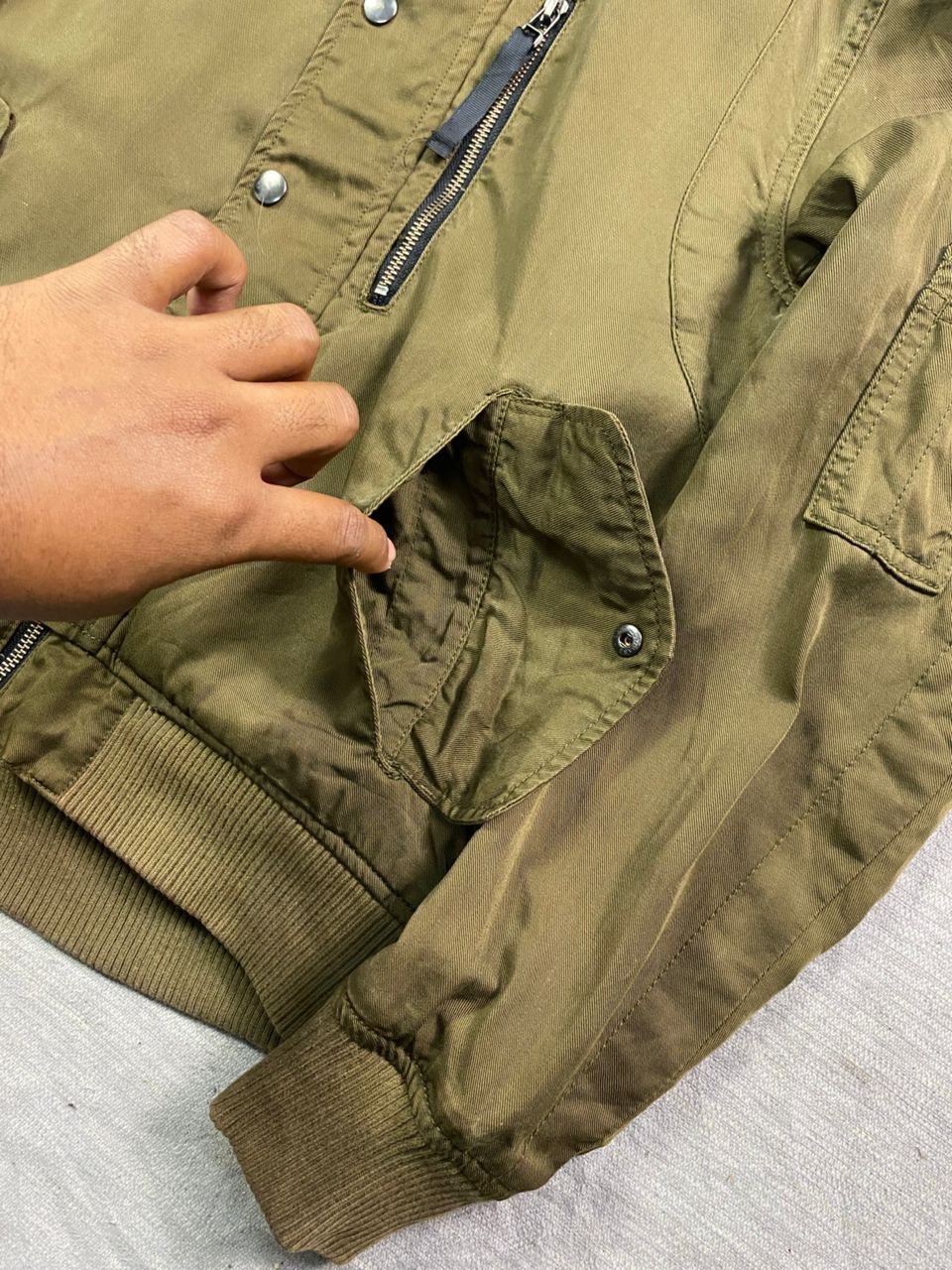 If Six Was Nine × Le Grande Bleu (L.G.B.) × RAGEBLUE Rageblue Jacket Military Style Size US M / EU 48-50 / 2 - 3 Thumbnail