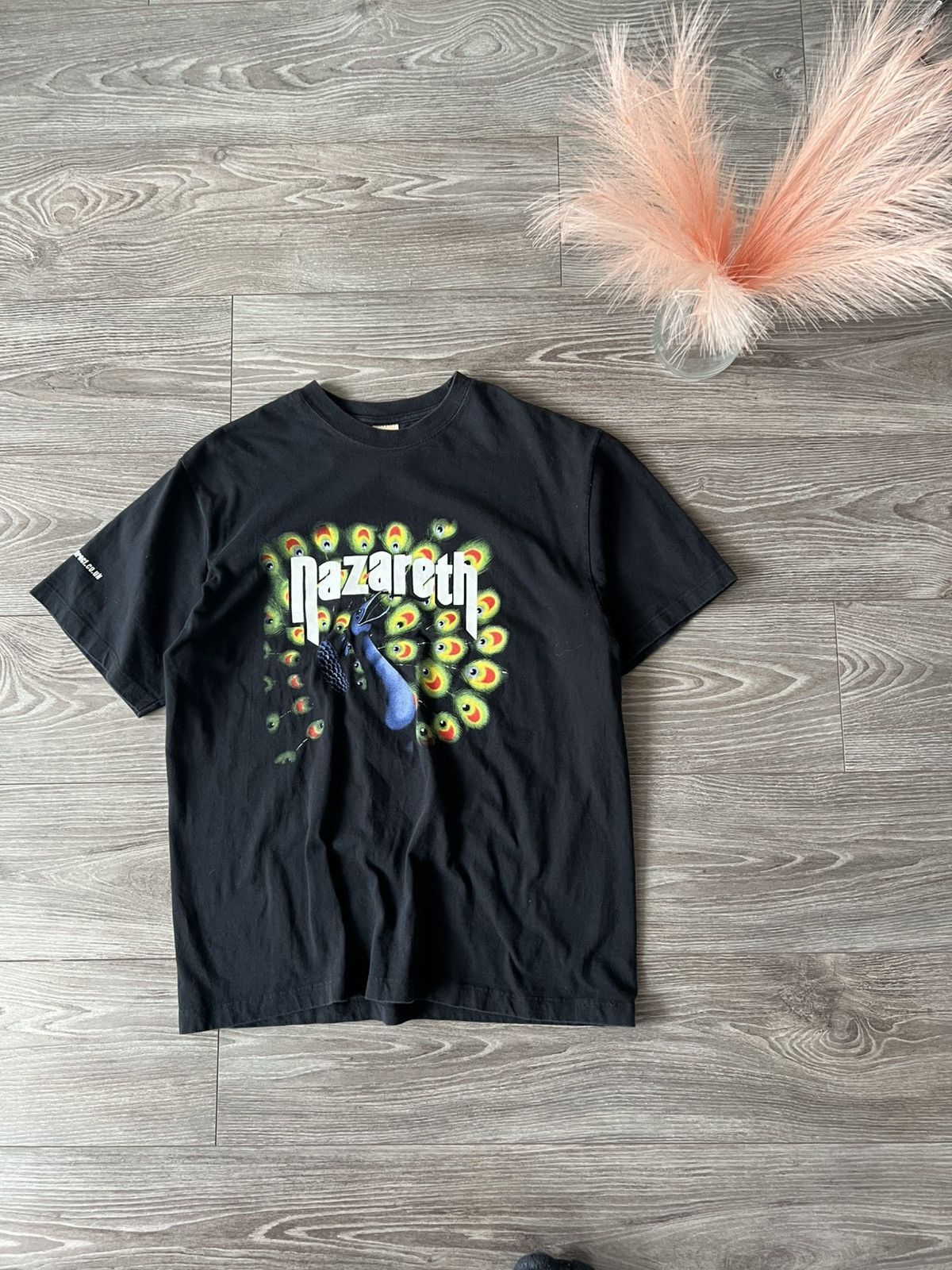 Band Tees × Designer × Vintage ‼️Vintage Nazareth Oversize Archival Tee by Jerzees‼️ Size US L / EU 52-54 / 3 - 9 Thumbnail