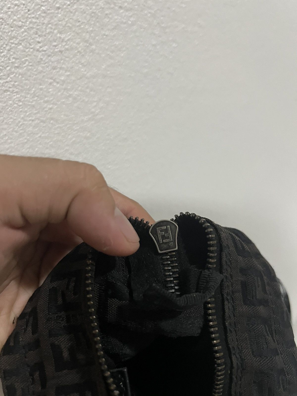 Fashion Nova × Fendi Fendi Zucchino canvas mini bag Size ONE SIZE - 15 Thumbnail