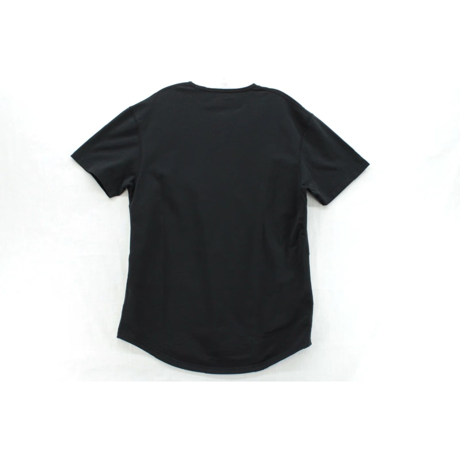 Asics BYLT Shirt Mens L Black Short Sleeve Lux Drop Cut Premium Basics Stretch Size US L / EU 52-54 / 3 - 2 Thumbnail