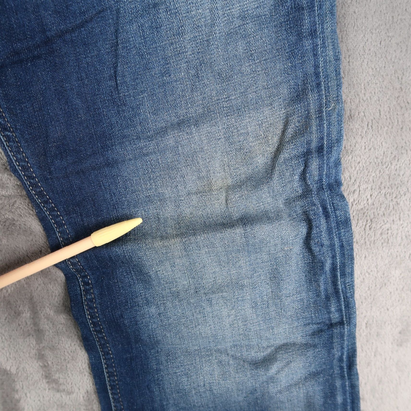 Diesel VINTAGE Diesel Waykee Jeans Mens 29x32 Regular Straight Fit Button Fly Denim Blue 5-Pocket Design Mens Jeans Size US 29 - 4 Thumbnail