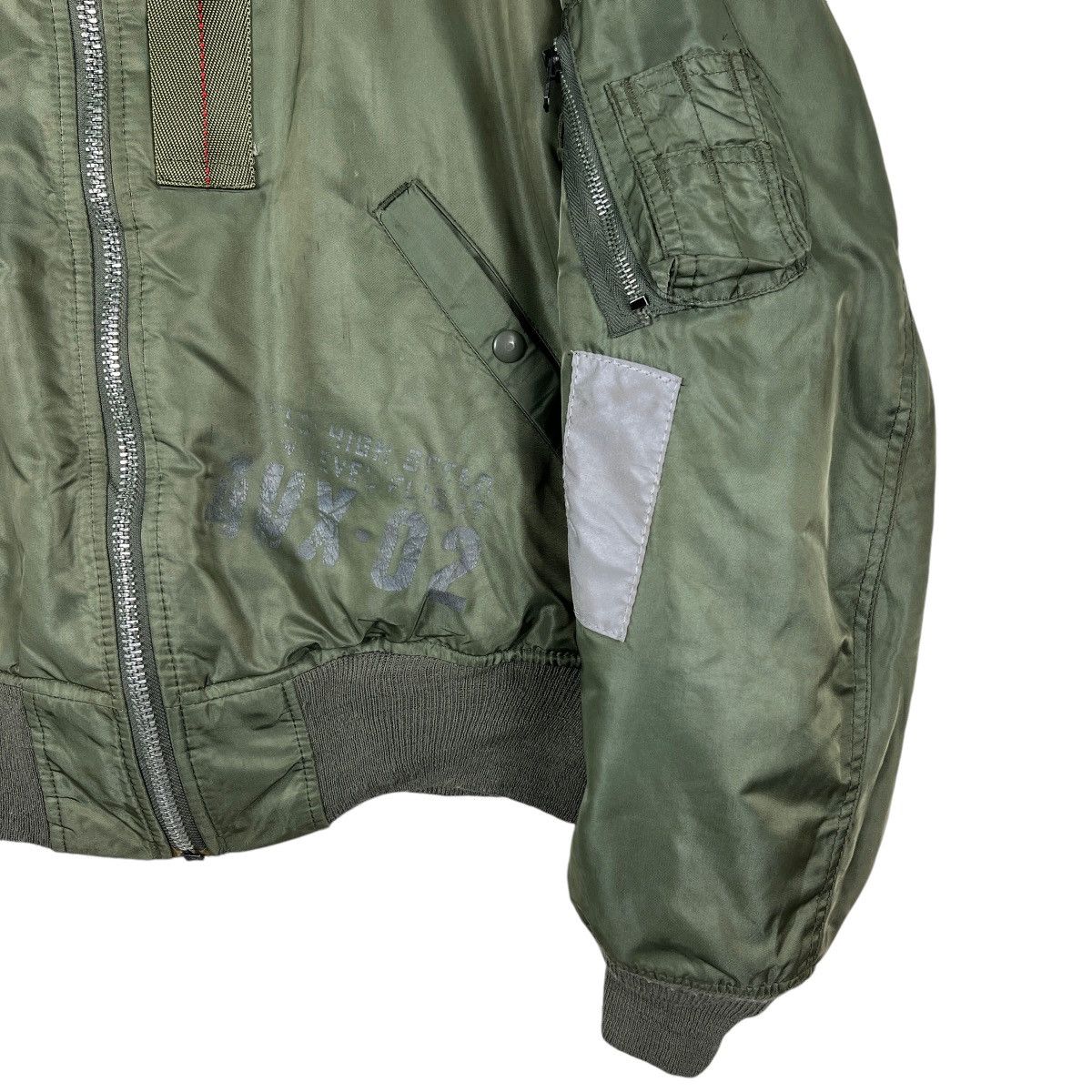 Avirex 🔥 VINTAGE AVIREX MA-1 REVERSIBLE BOMBER JACKET MADE IN USA Size US L / EU 52-54 / 3 - 6 Thumbnail