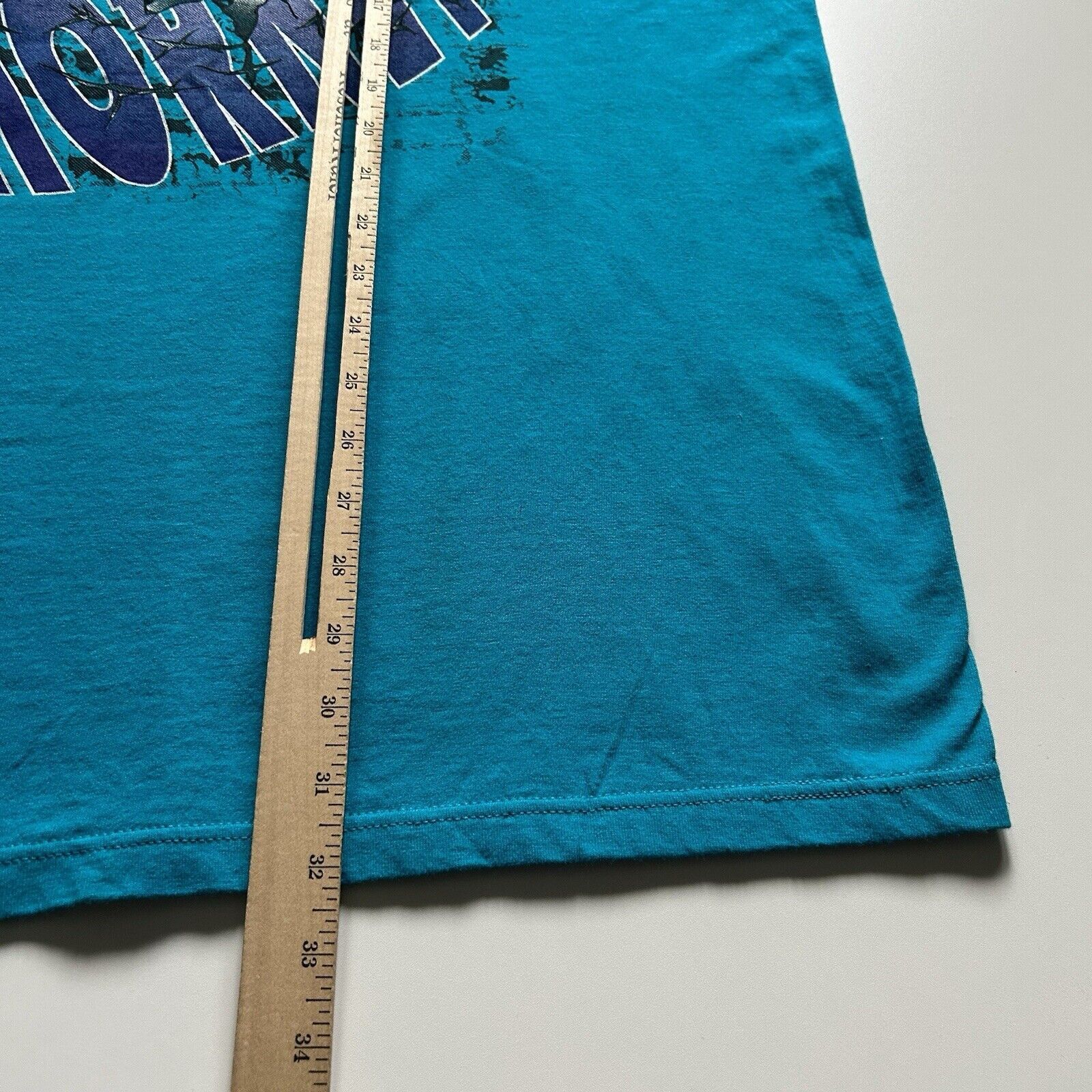NBA × Vintage × Zubaz Vintage 90s Charlette Hornets NBA Zubaz Graphic T Shirt 2XL Size US XXL / EU 58 / 5 - 7 Thumbnail