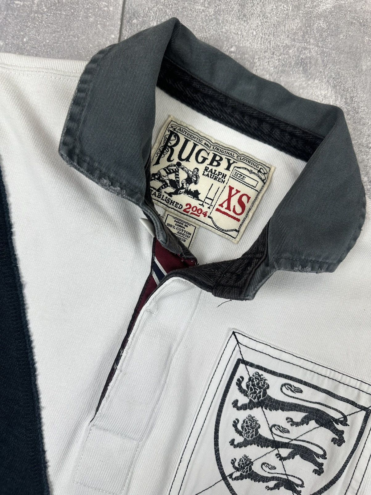Polo Ralph Lauren Polo Ralph Lauren Rugby Jersey 12 Overprint Logo Size US XS / EU 42 / 0 - 9 Thumbnail