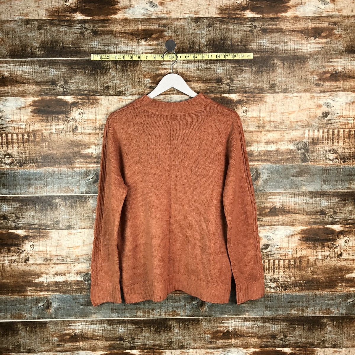 Homespun Knitwear × Japanese Brand Japan vintage Pink cable Knitwear #A1746 Size M / US 6-8 / IT 42-44 - 11 Thumbnail