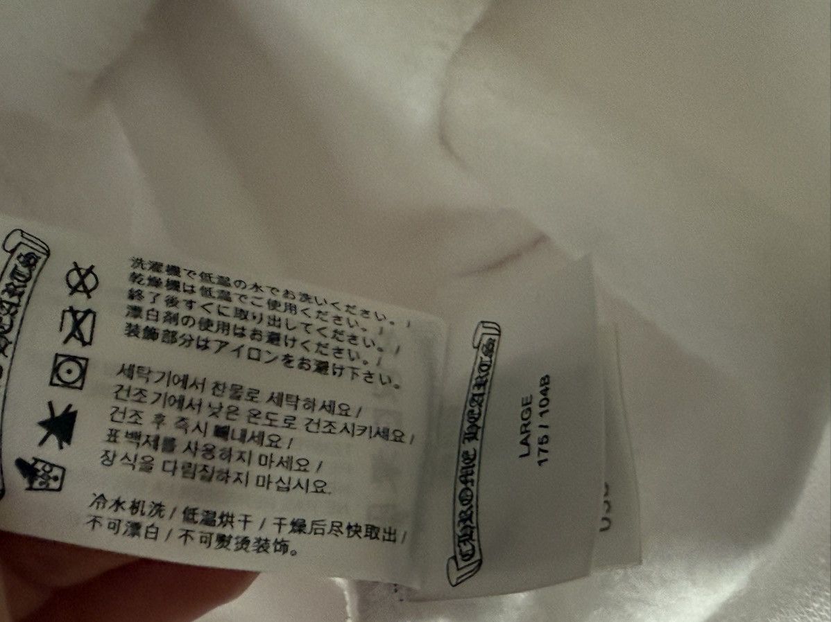 Chrome Hearts Chrome Hearts Zip Hoodie White Blue SZ Large Authentic FW25 Size US L / EU 52-54 / 3 - 10 Thumbnail