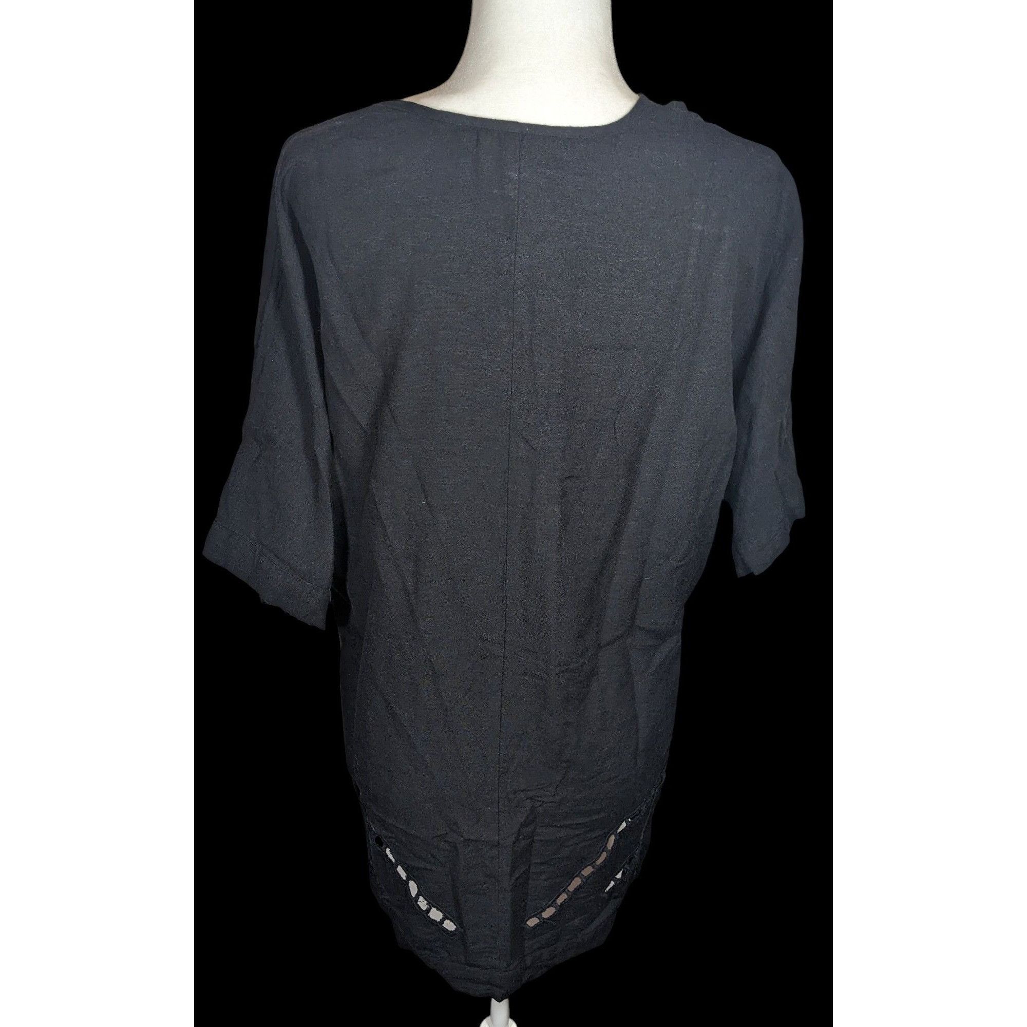 Other Vix Paula Hermanny Gothic Black Swim Cover With Cutout Accen Size ONE SIZE - 2 Thumbnail