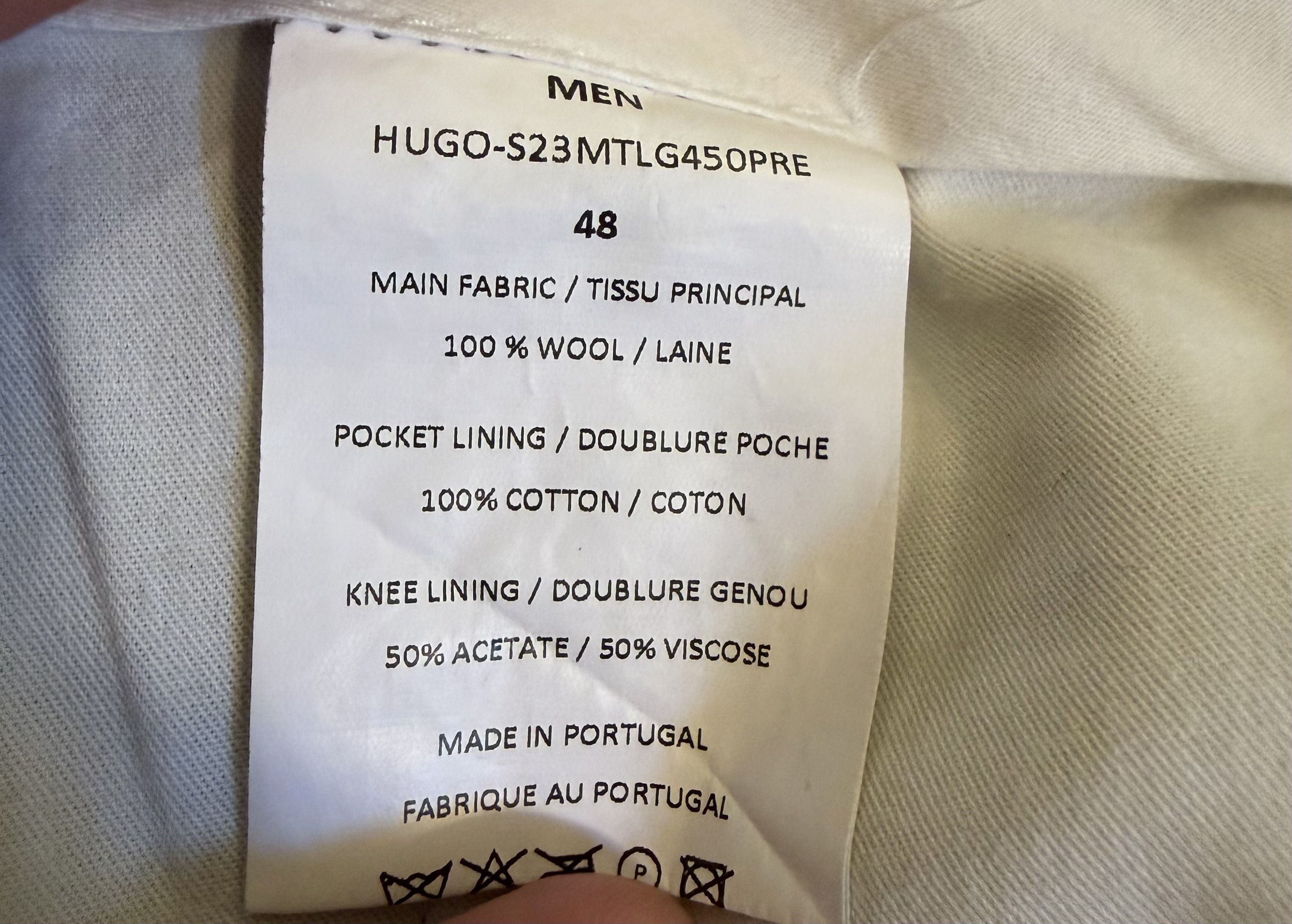 Officine Generale Officine Generale Suit Size 40R - 8 Thumbnail