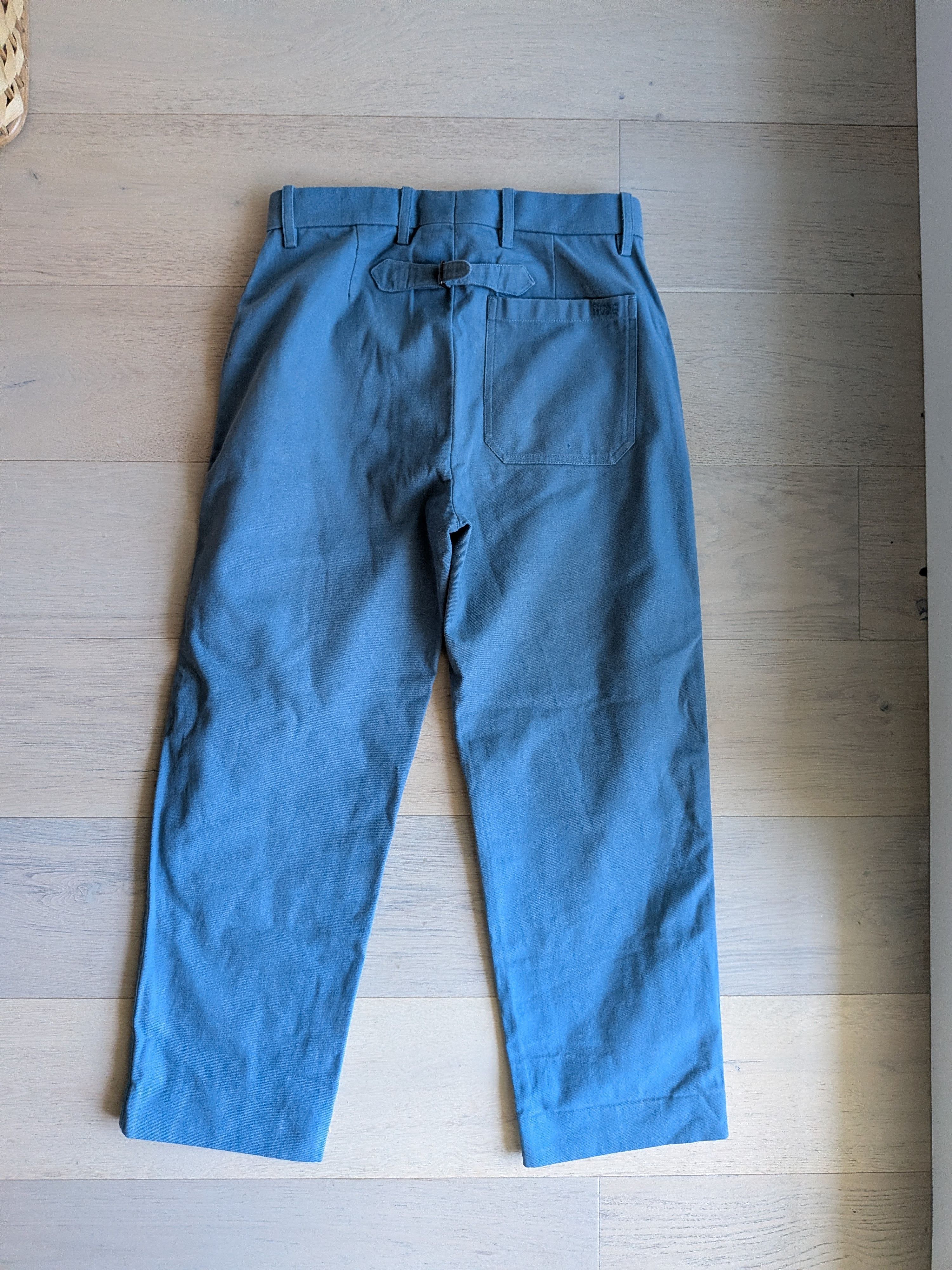 Bode Standard Trouser - Storm Blue Size US 33 - 2 Thumbnail