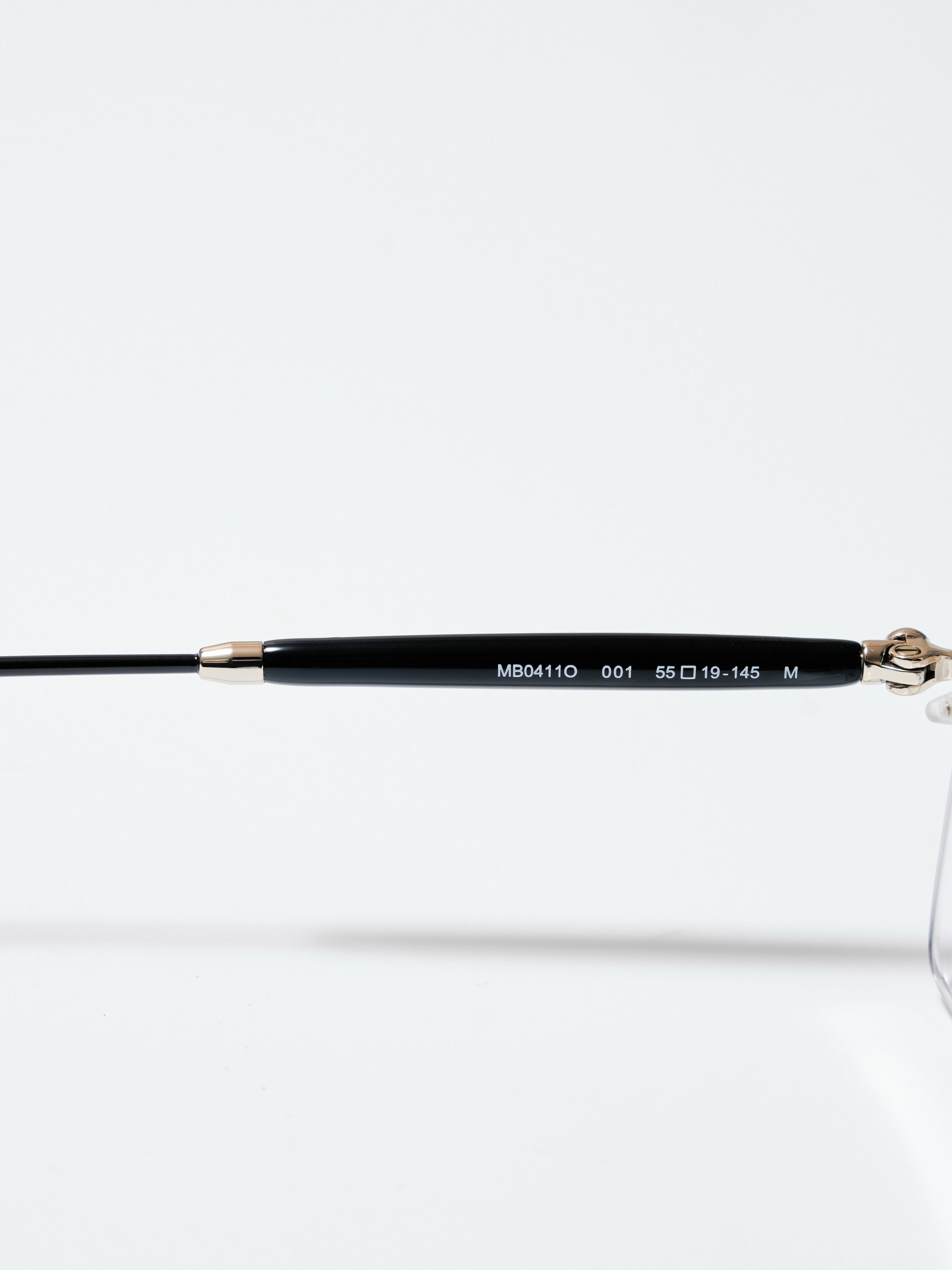 Montblanc MONTBLANC MB0411O 001 GLASSES Size ONE SIZE - 5 Thumbnail