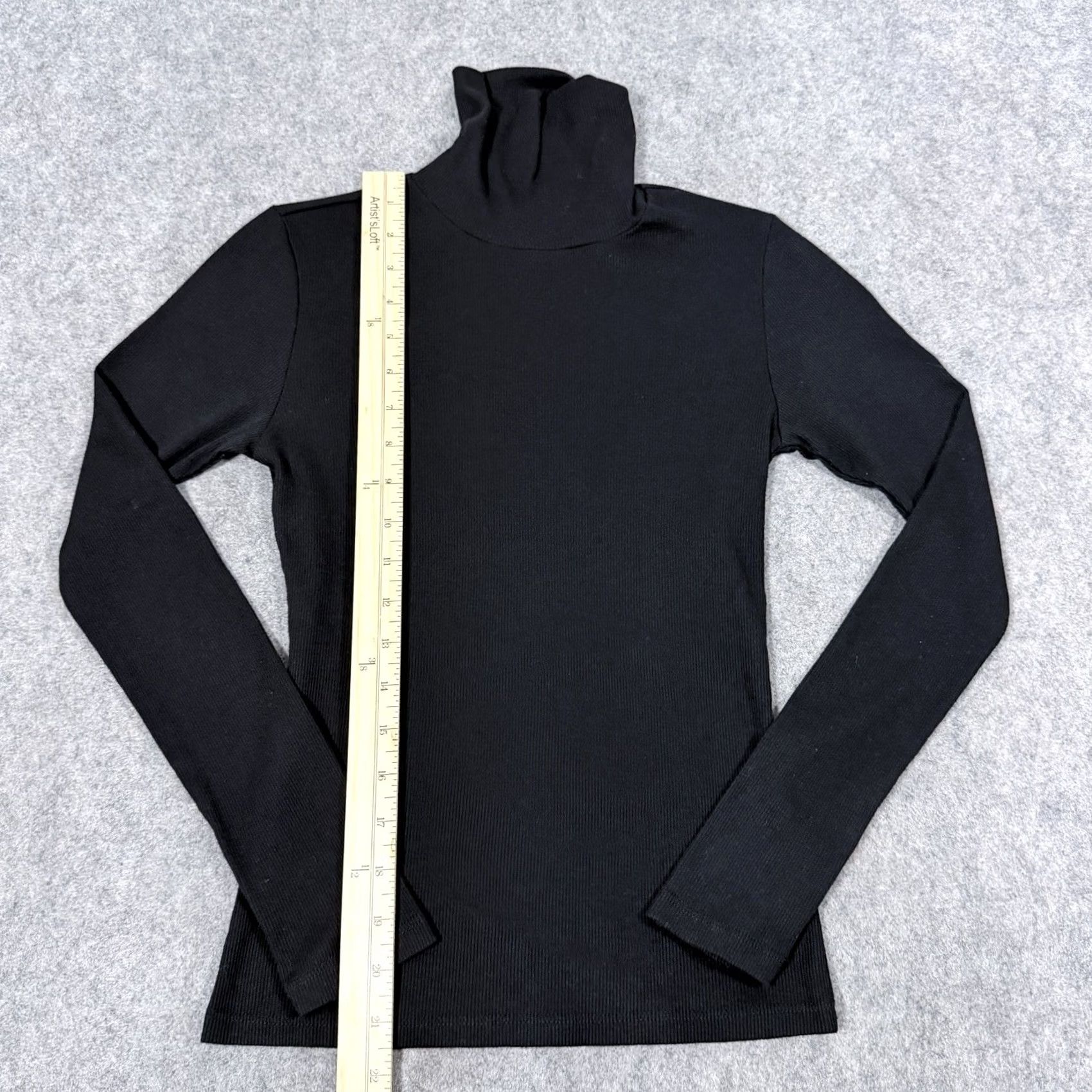 Vintage Active Basic Long Sleeve Pullover Turtleneck Sweater Women's Size Medium Black Size M / US 6-8 / IT 42-44 - 5 Thumbnail