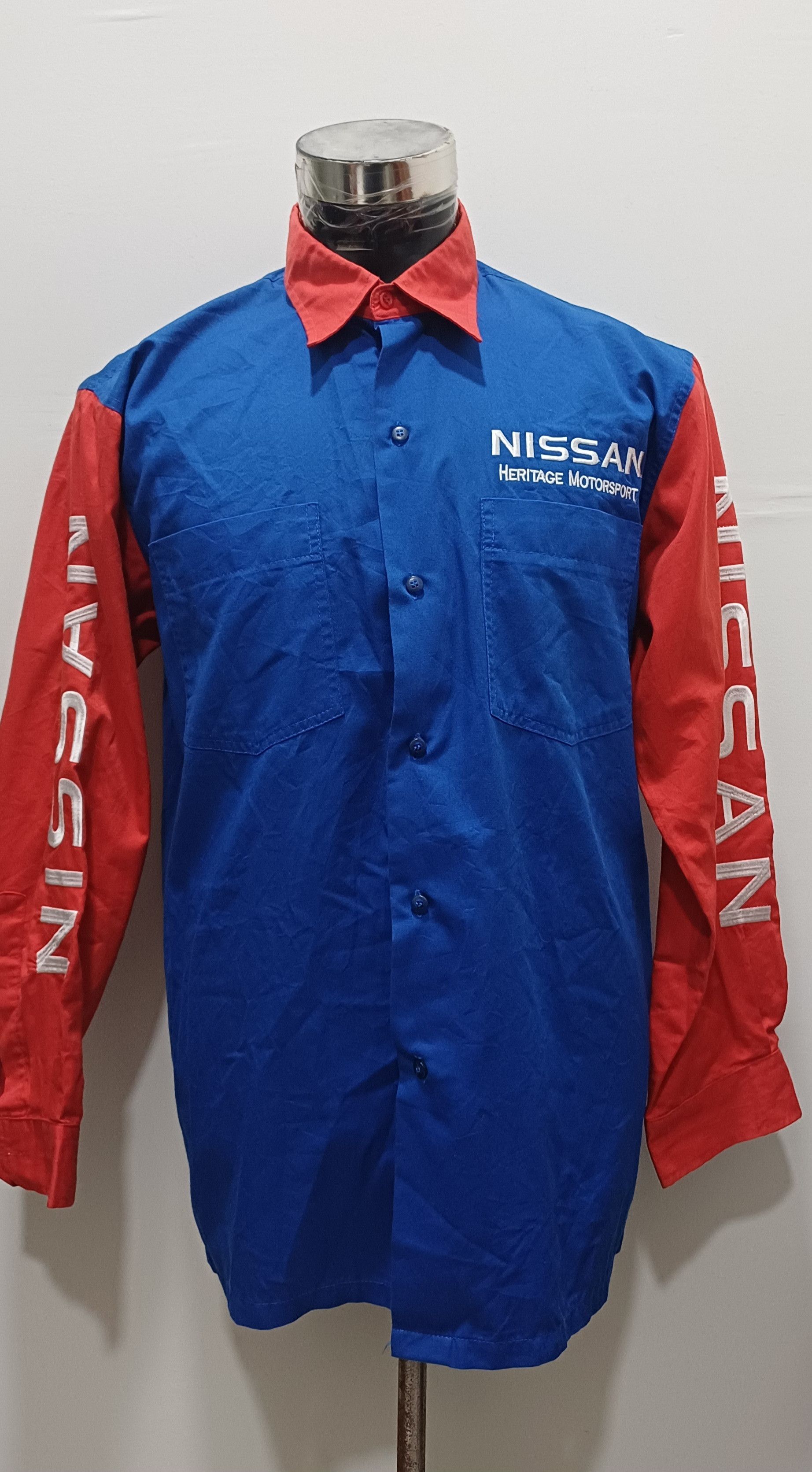 Vintage Vintage 80's Nissan Motorsport jacket Size US M / EU 48-50 / 2 - 2 Thumbnail