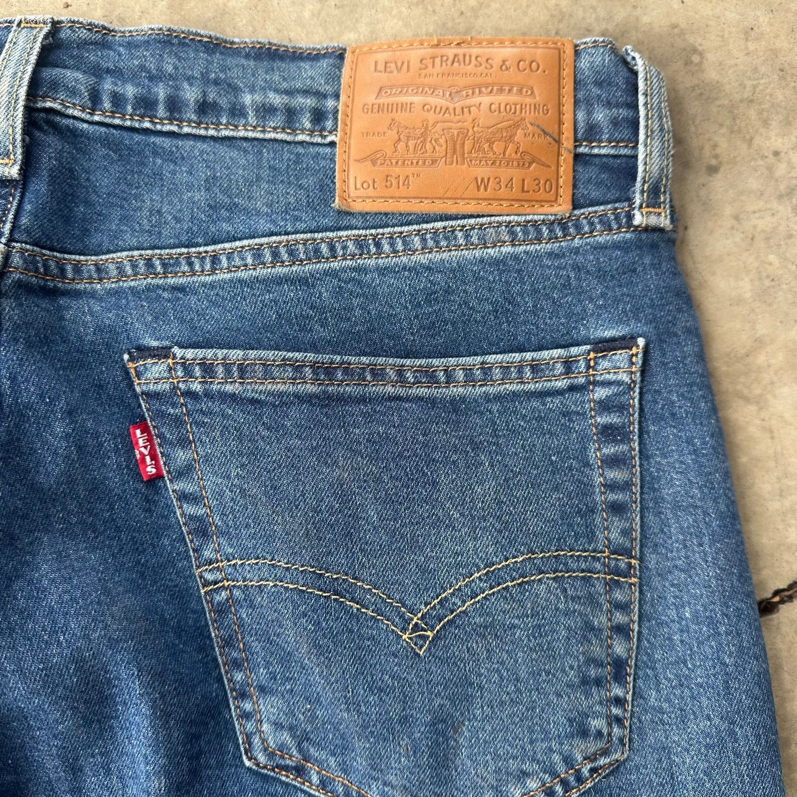Levi's Levi’s blue jeans 34x30 Size US 34 / EU 50 - 3 Thumbnail