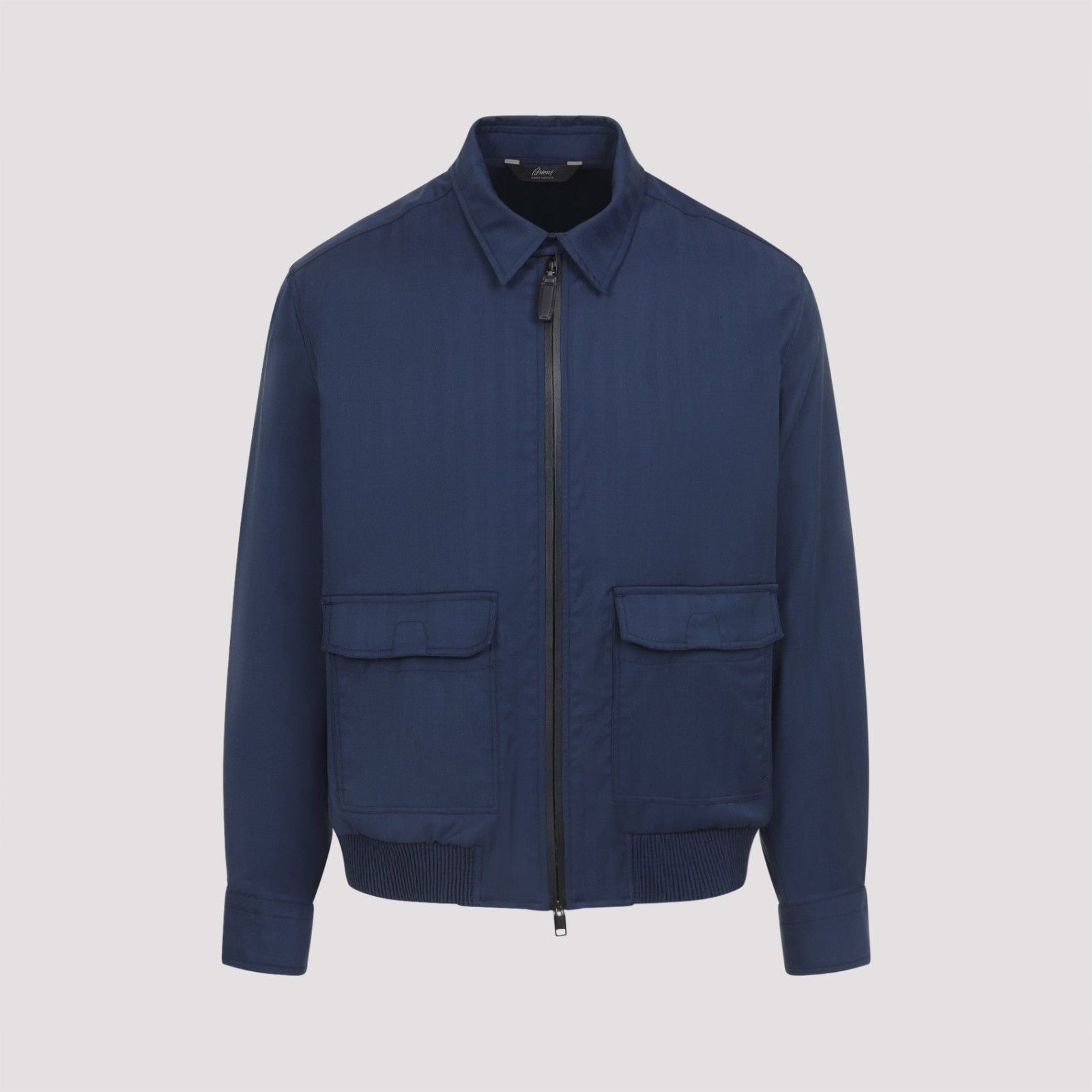 Brioni BRIONI Blue Wool Jacket New & Authentic (Men's size:L;) Size US L / EU 52-54 / 3 - 1 Thumbnail