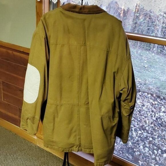 Vintage Tweed River Outfitters Nylon, Tan Fishing Sz M Long Jacket w Size US M / EU 48-50 / 2 - 10 Thumbnail