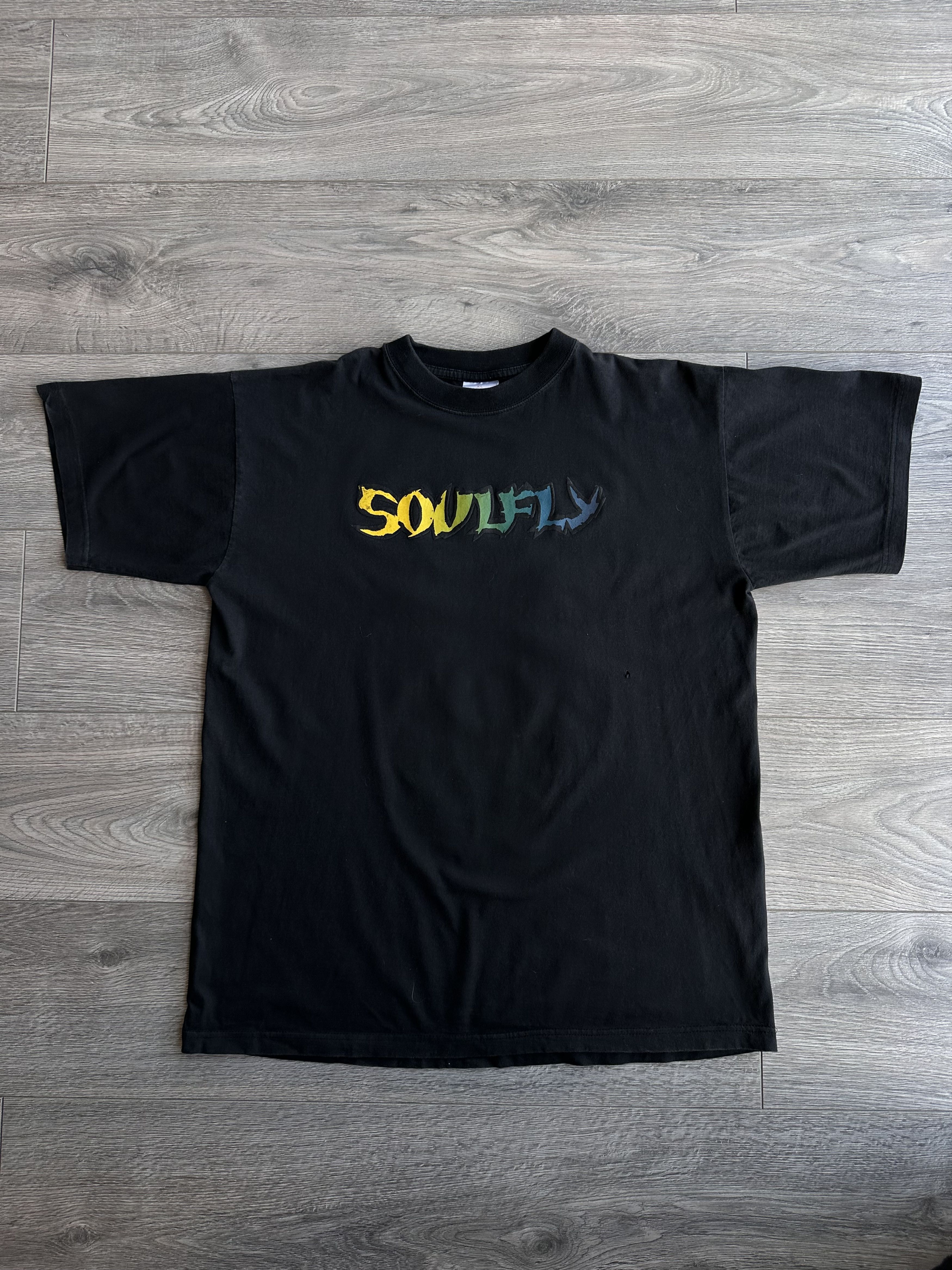 Band Tees × Vintage Soulfly vintage t shirt Size US XL / EU 56 / 4 - 4 Thumbnail