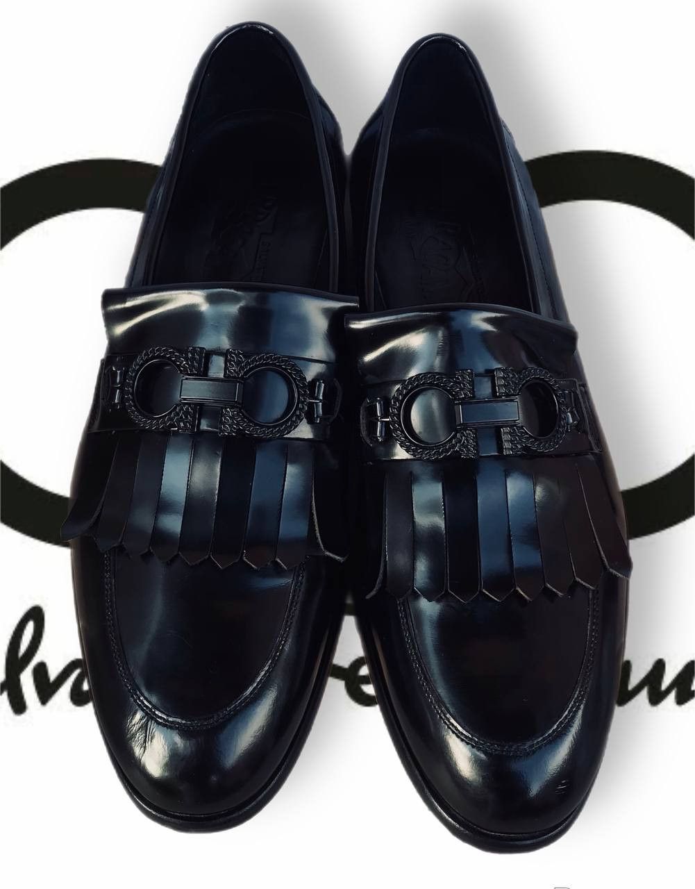 Salvatore Ferragamo Salvatore Ferragamo Gancini Loafers Tassel Men's Slip On Size US 9 / EU 42 - 6 Thumbnail