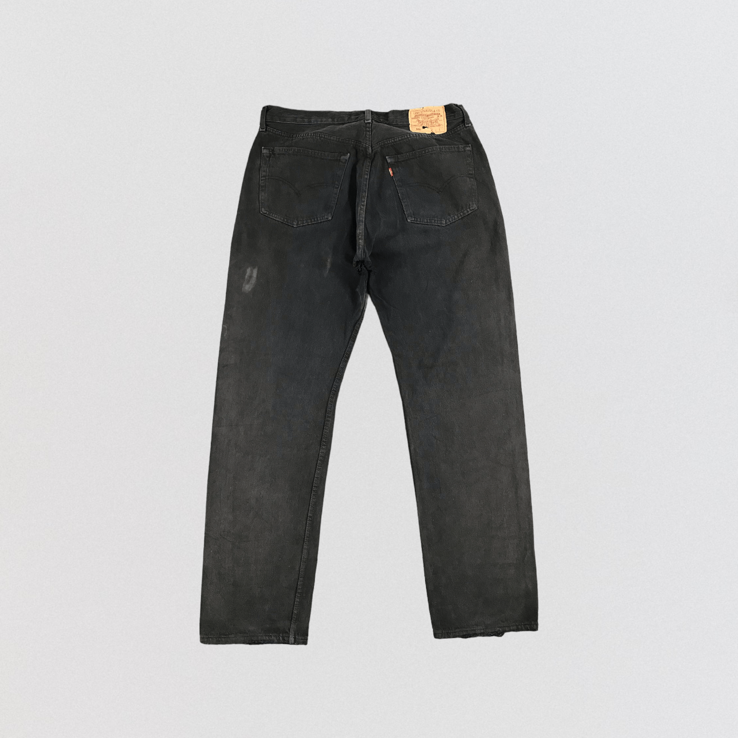 Levi's × Vintage Vintage 90s Distress Levis 501 Jeans-JM1616 Size US 36 / EU 52 - 2 Thumbnail