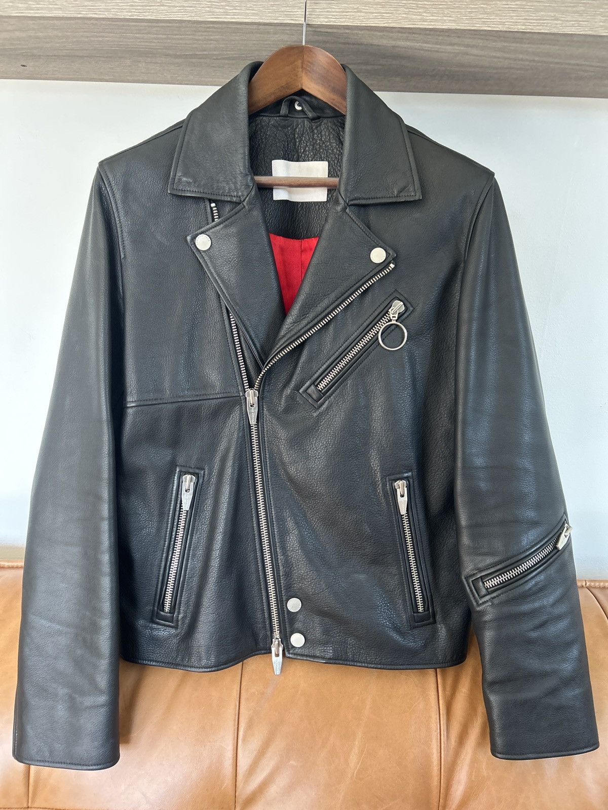 The Arrivals The arrivals black leather biker jacket Size US M / EU 48-50 / 2 - 1 Thumbnail